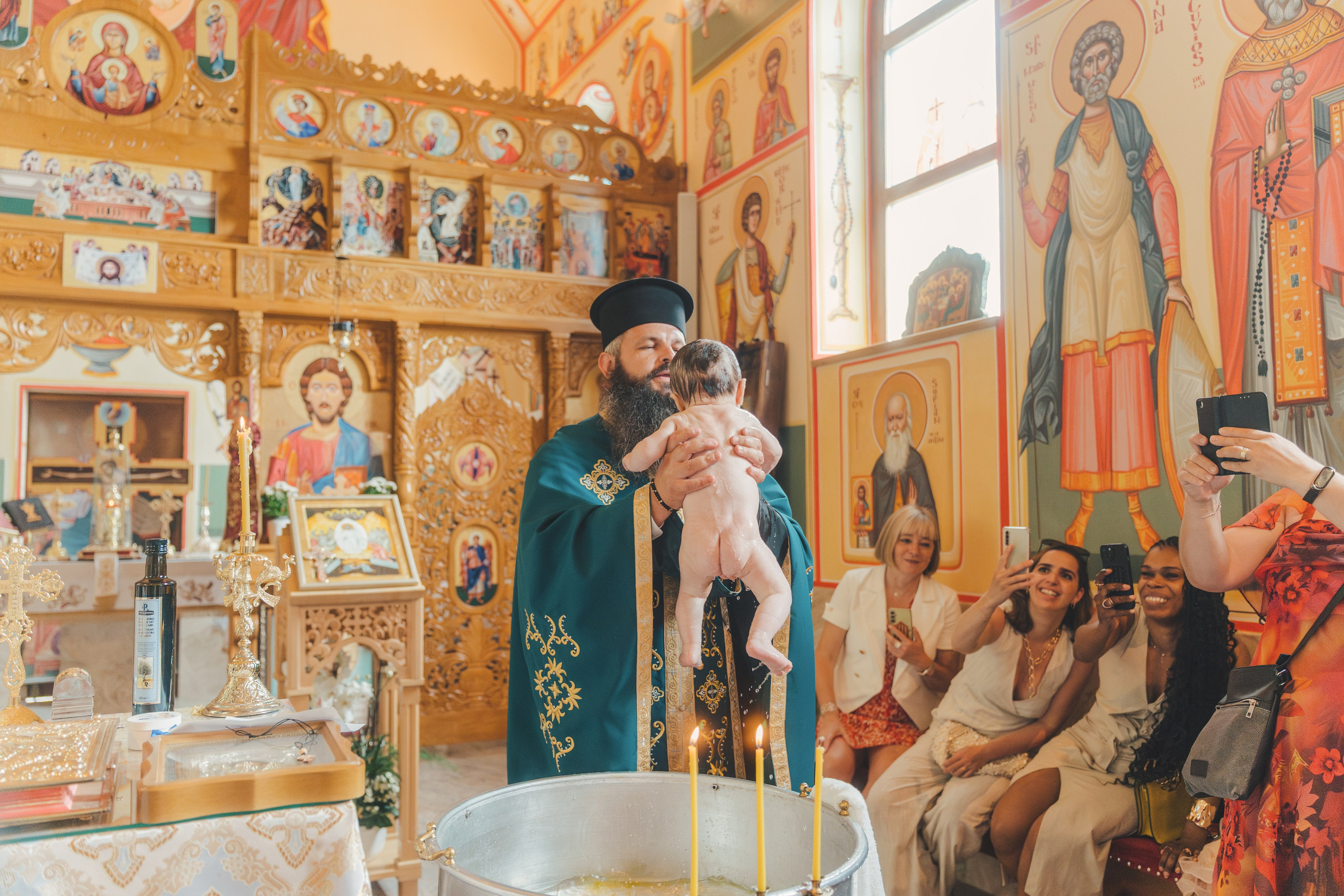 Théo Andrei`s Christening