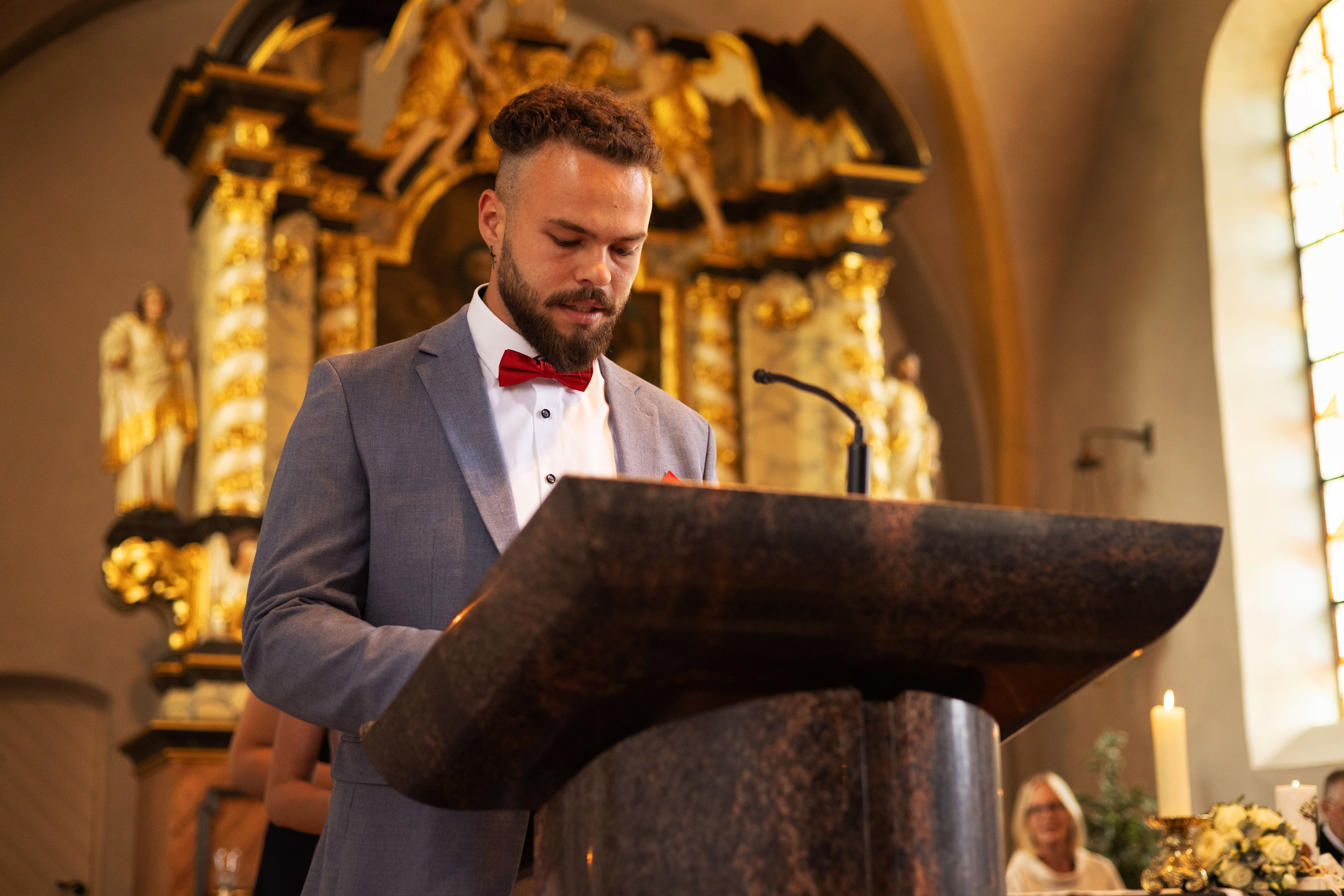 Tanja & Thomas, Kirche. Fotografin und Videografin im Raum Osnabrück und Emsland Alla