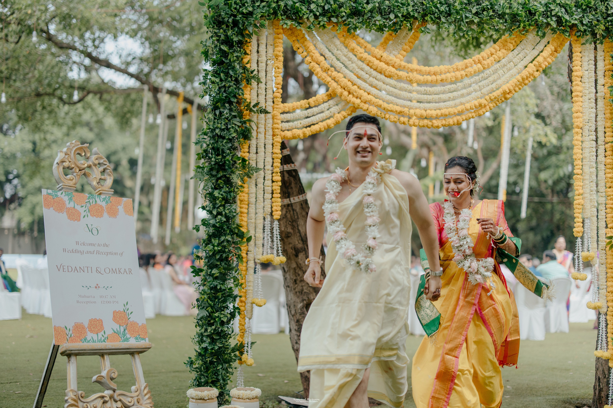 “Just Outside That Class…” | Vedanti & Omkar