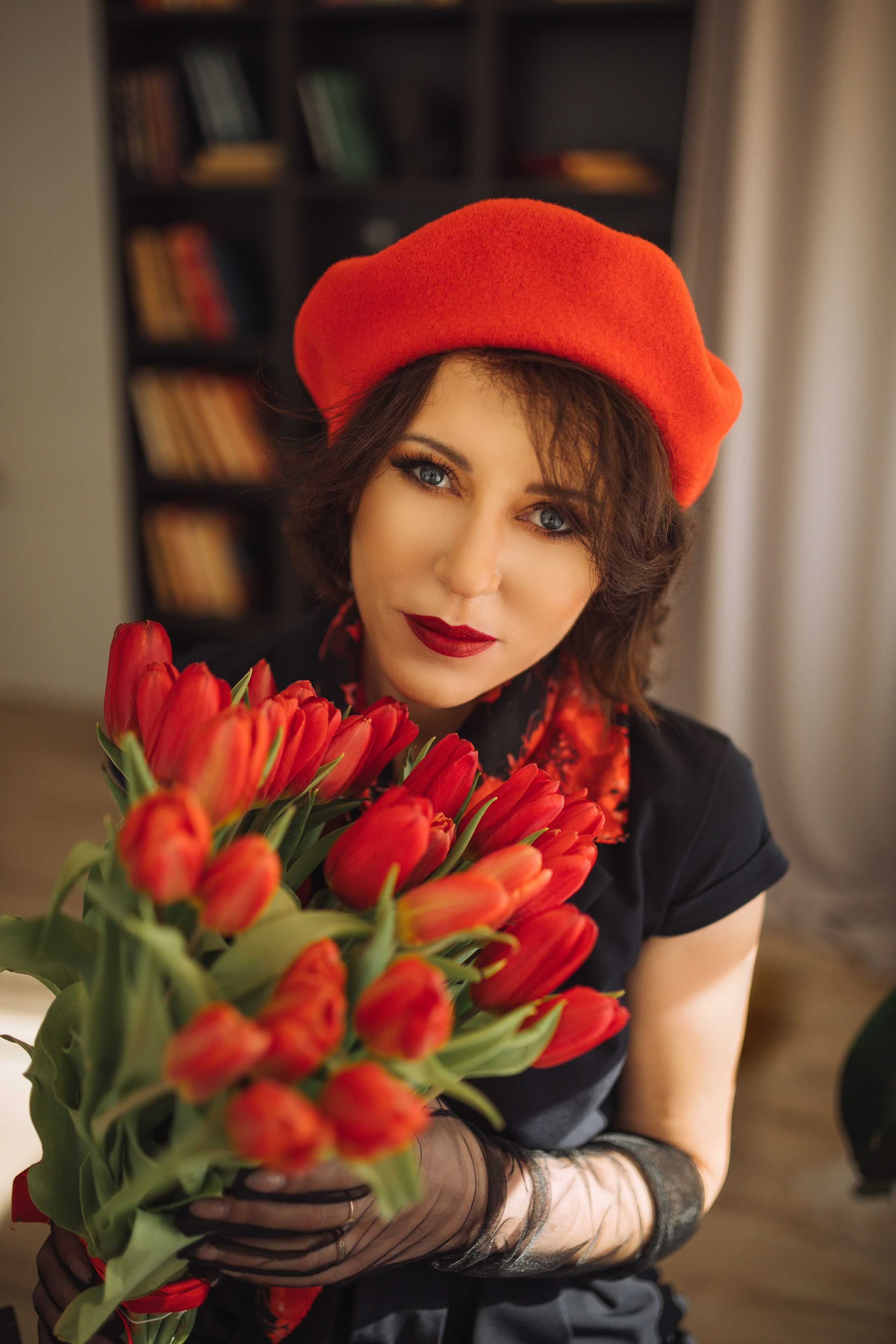 Individuālā sarkanos toņos. Fotogrāfs Rīgā — Katerina Gordik