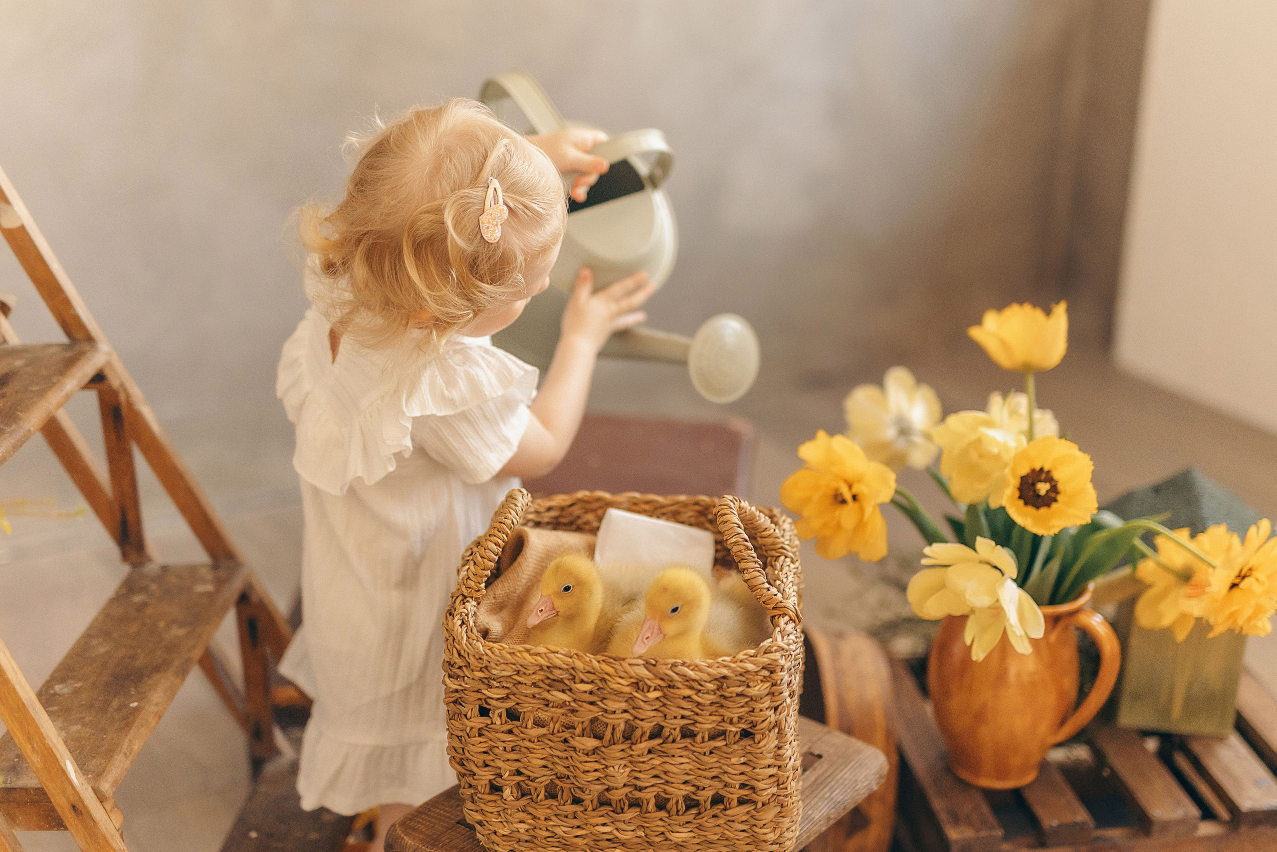 Детский фотопроект с животными в Таллинне. Фотограф в Таллинне — портретные, семейные и детские фотосессии