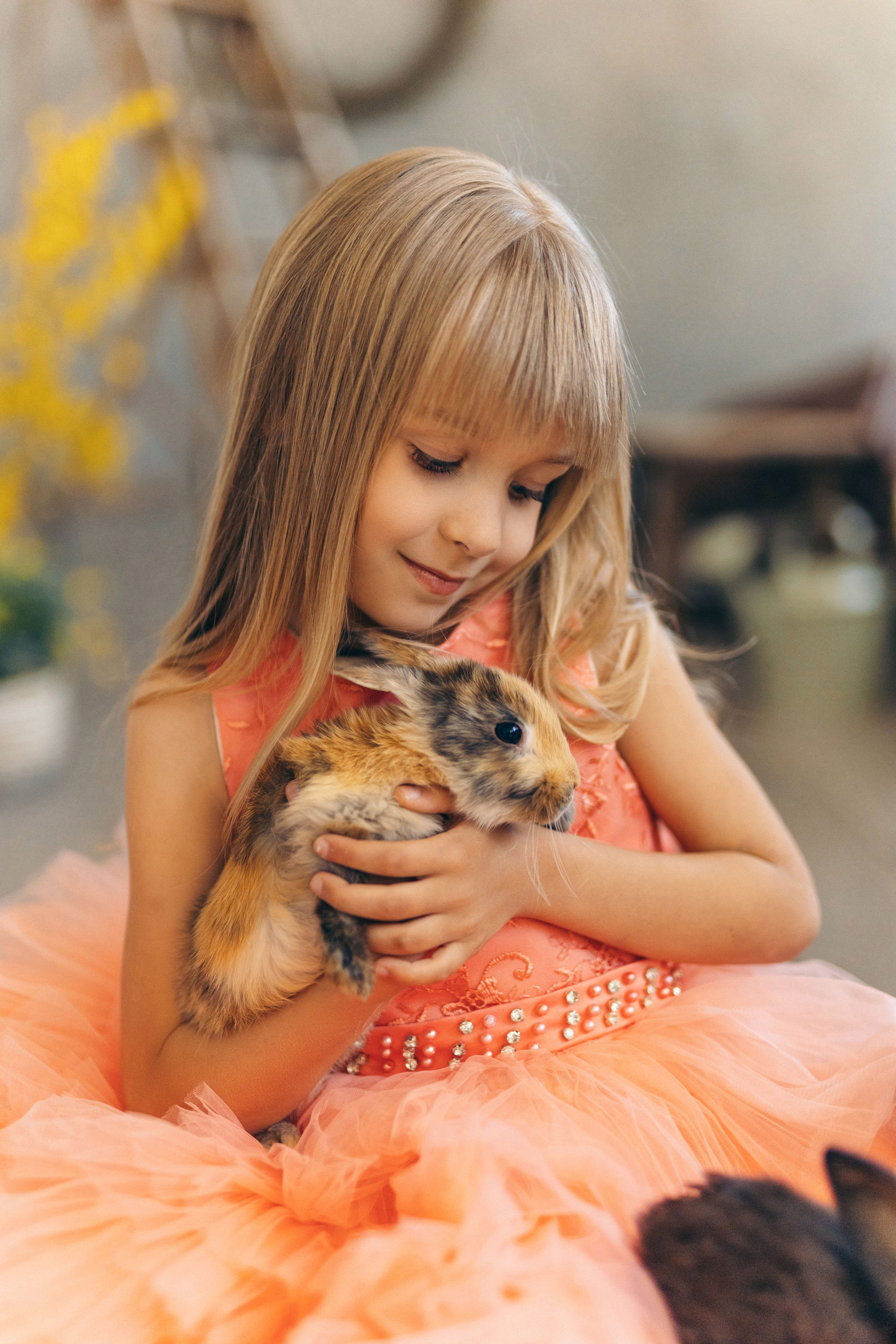 Детский фотопроект с животными в Таллинне. Фотограф в Таллинне — портретные, семейные и детские фотосессии