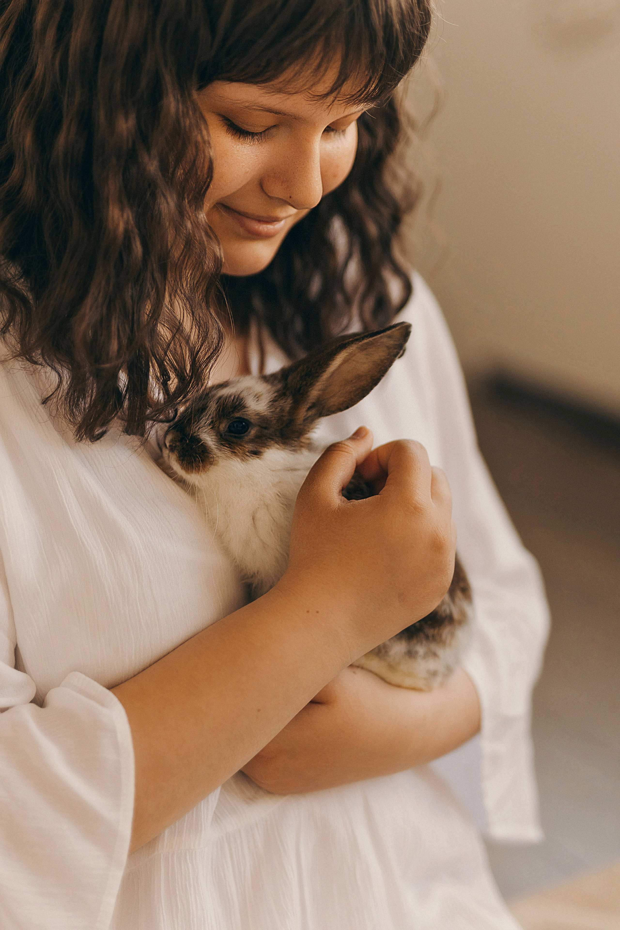 Детский фотопроект с животными в Таллинне. Фотограф в Таллинне — портретные, семейные и детские фотосессии