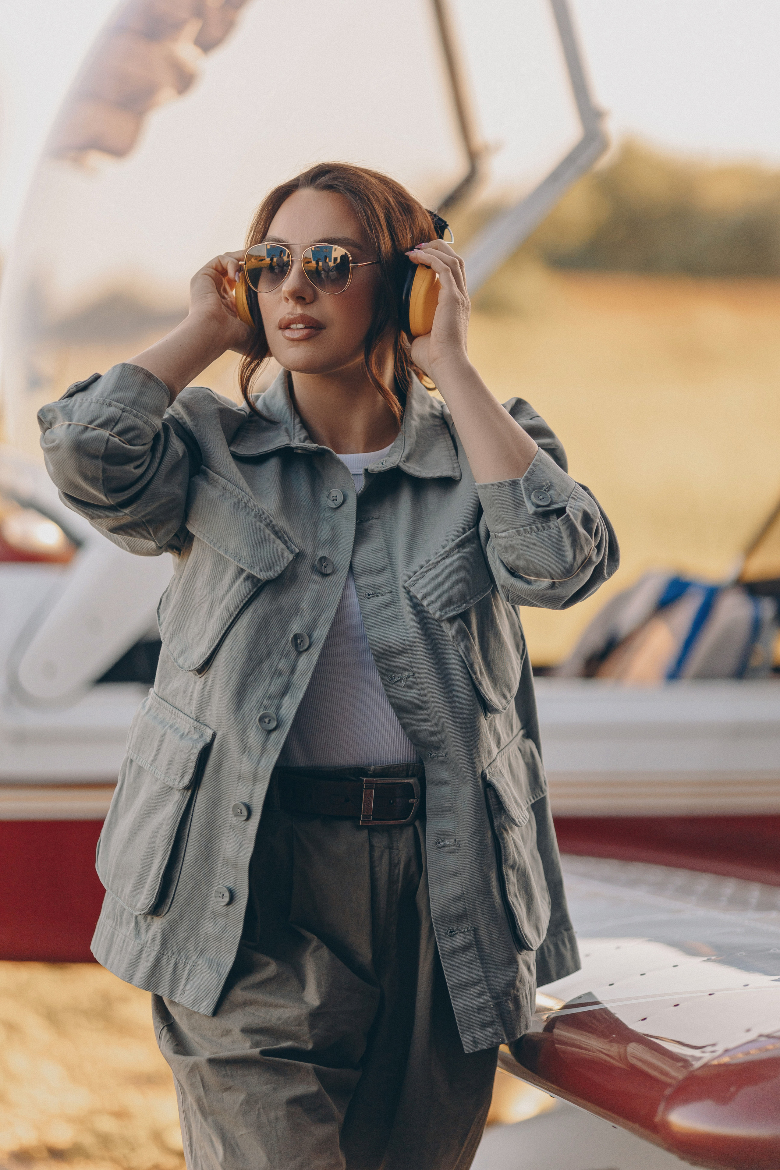 Фотосессия Love Story с самолетом в Таллинне. Фотограф в Таллинне — портретные, семейные и детские фотосессии