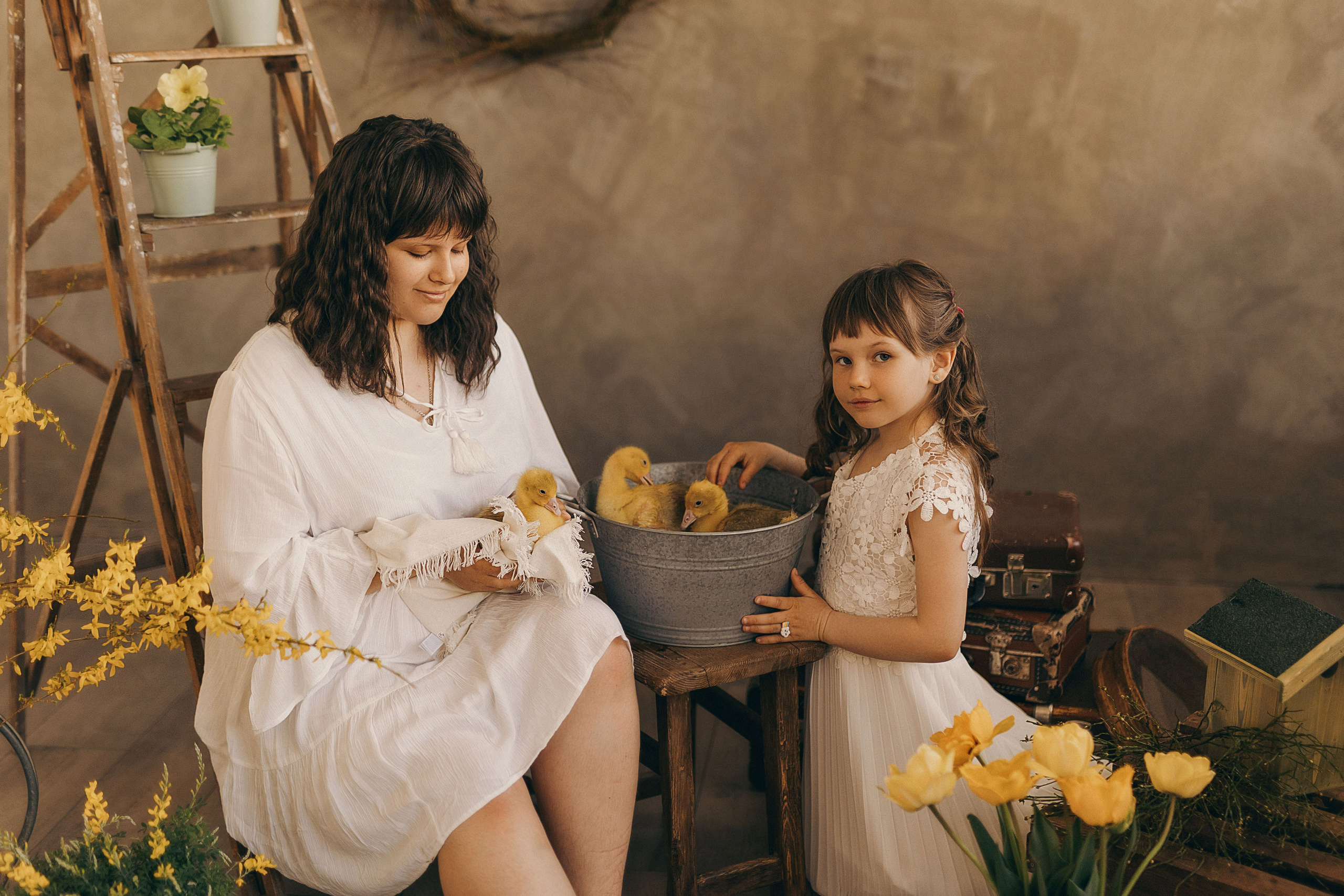 Детский фотопроект с животными в Таллинне. Фотограф в Таллинне — портретные, семейные и детские фотосессии