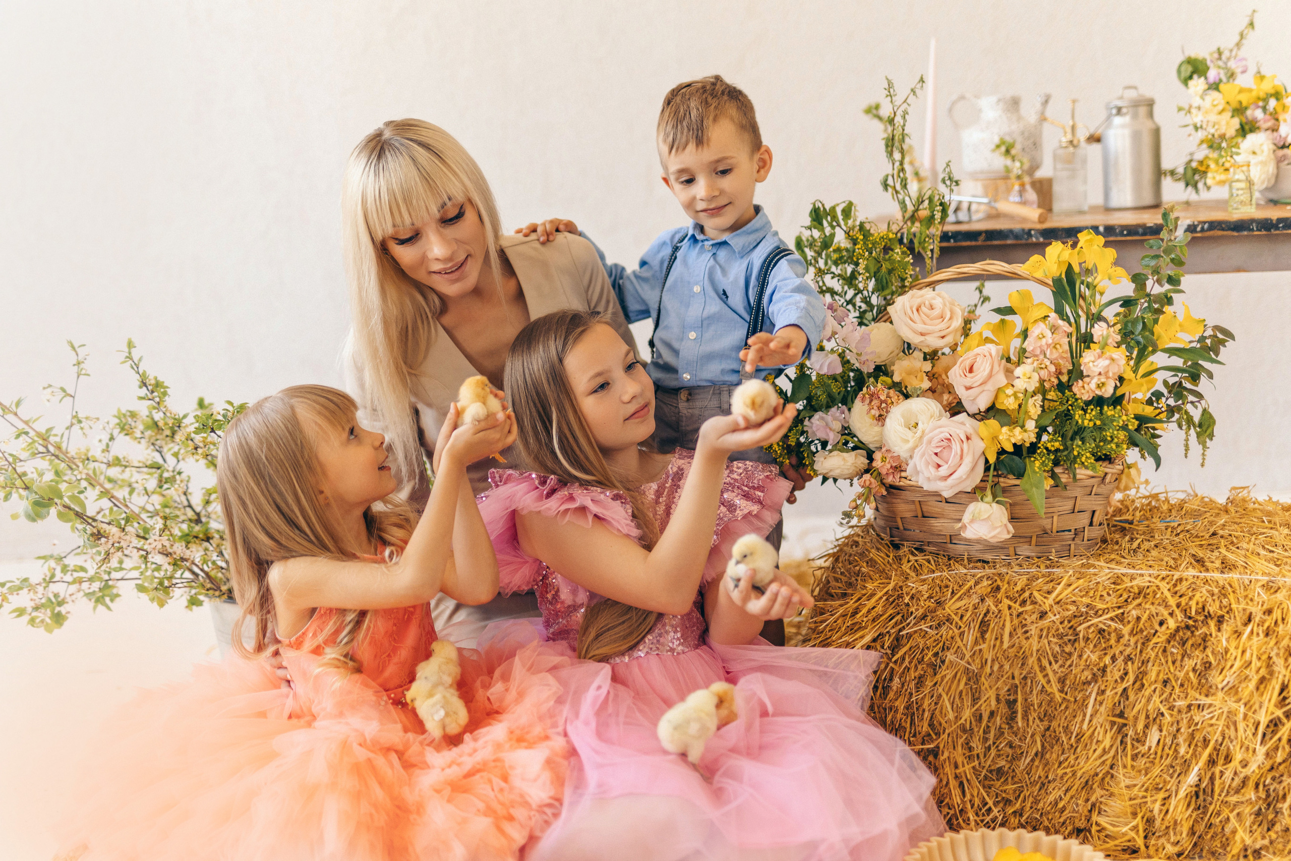 Детский фотопроект с животными в Таллинне. Фотограф в Таллинне — портретные, семейные и детские фотосессии