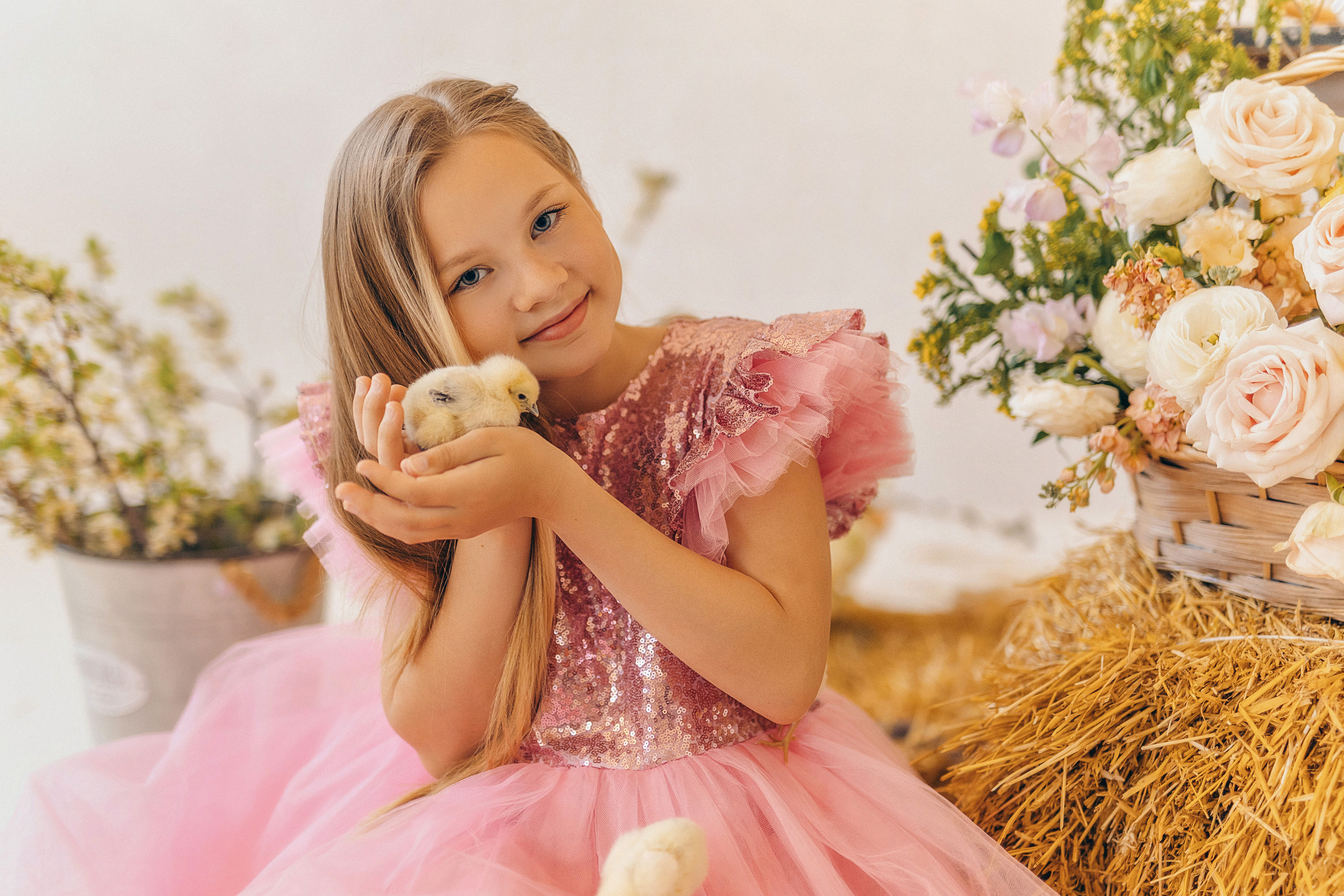 Детский фотопроект с животными в Таллинне. Фотограф в Таллинне — портретные, семейные и детские фотосессии