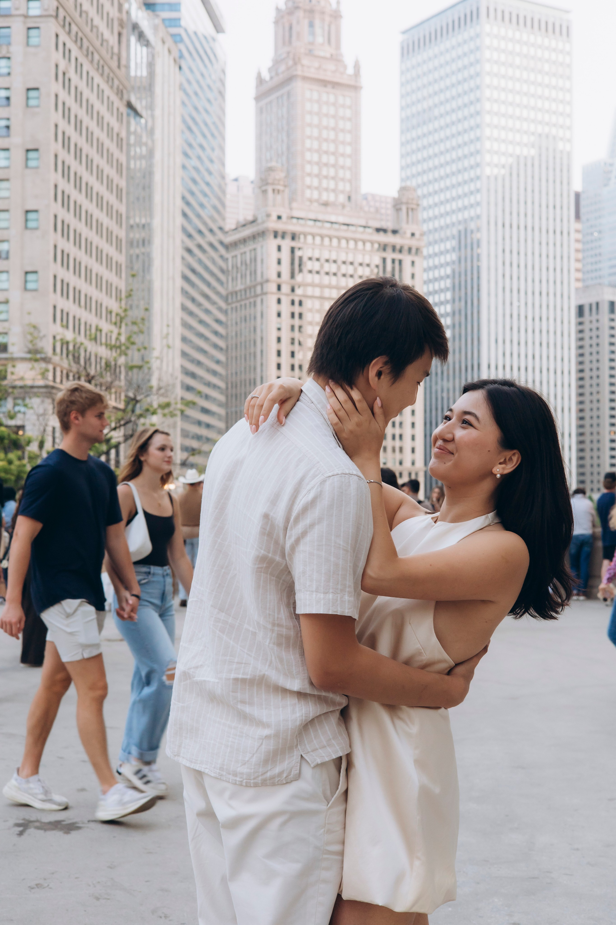 Downtown Chicago Couples Session — Chicago Photographer — Margarita Chudinova
