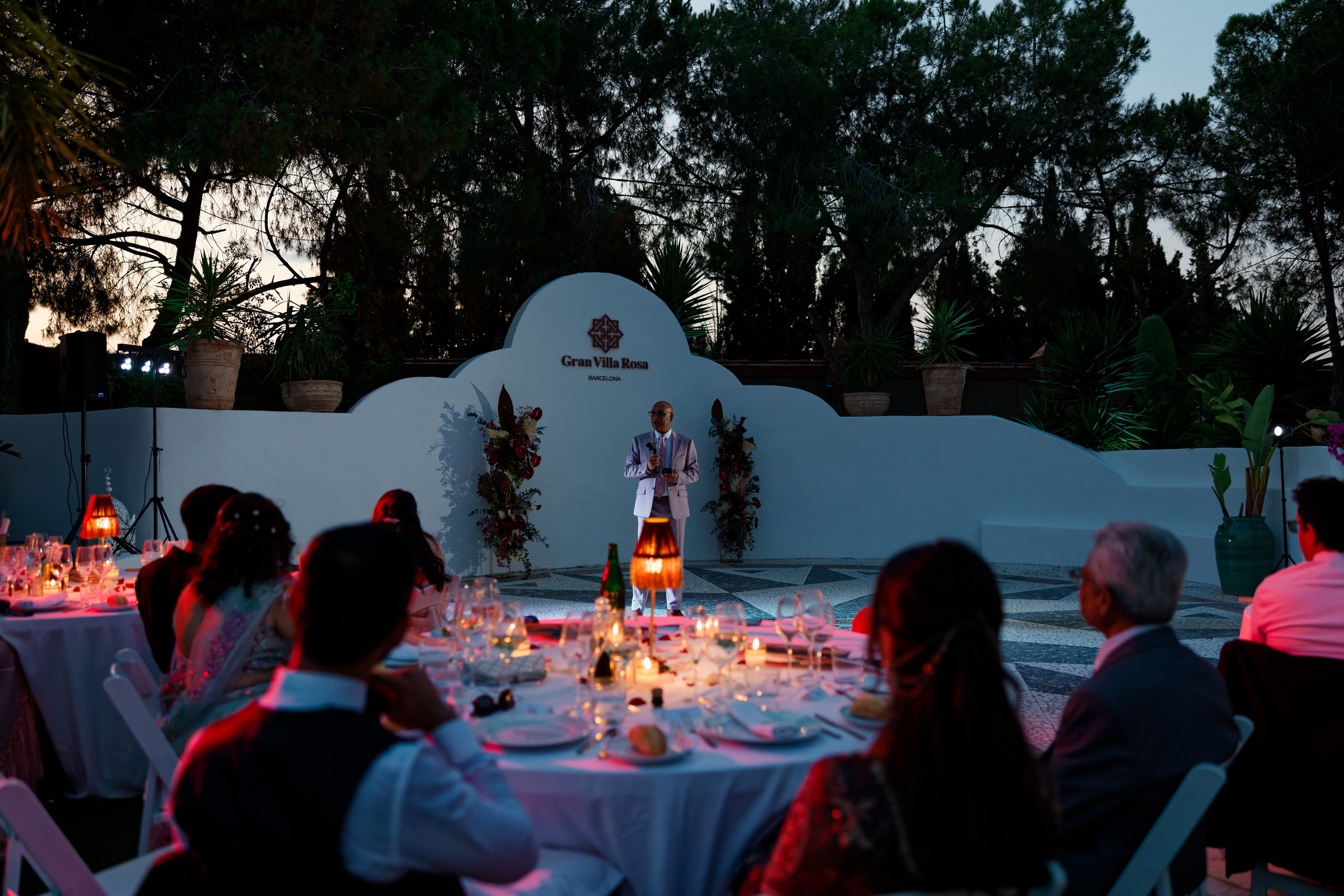 Indian wedding at Gran Villa Rosa, Barcelona
