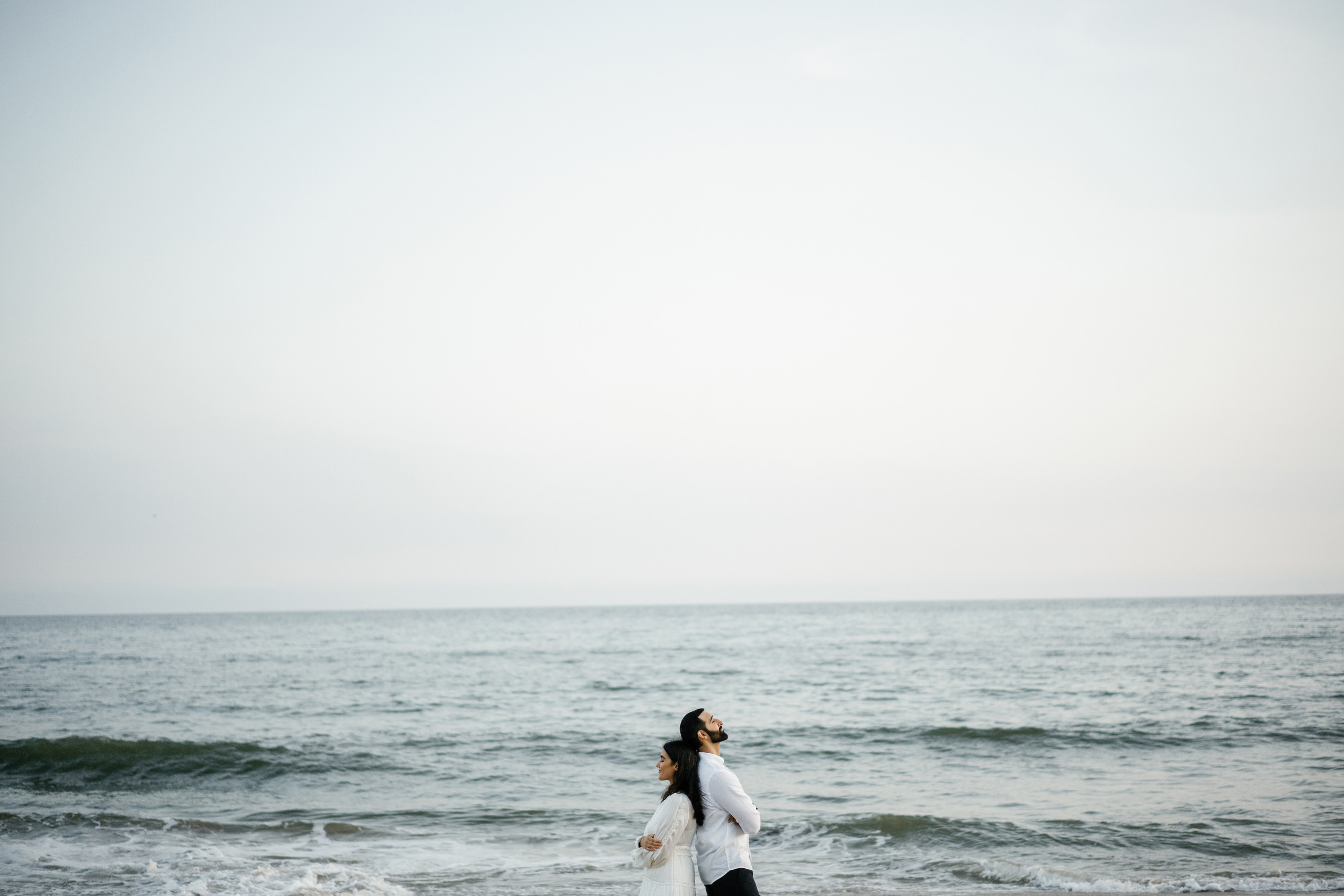 Santa Monica Sunset Engagement Photoshoot. Wedding Photography & Videography Team in California, Los Angeles, San Francisco, San Diego and Travel