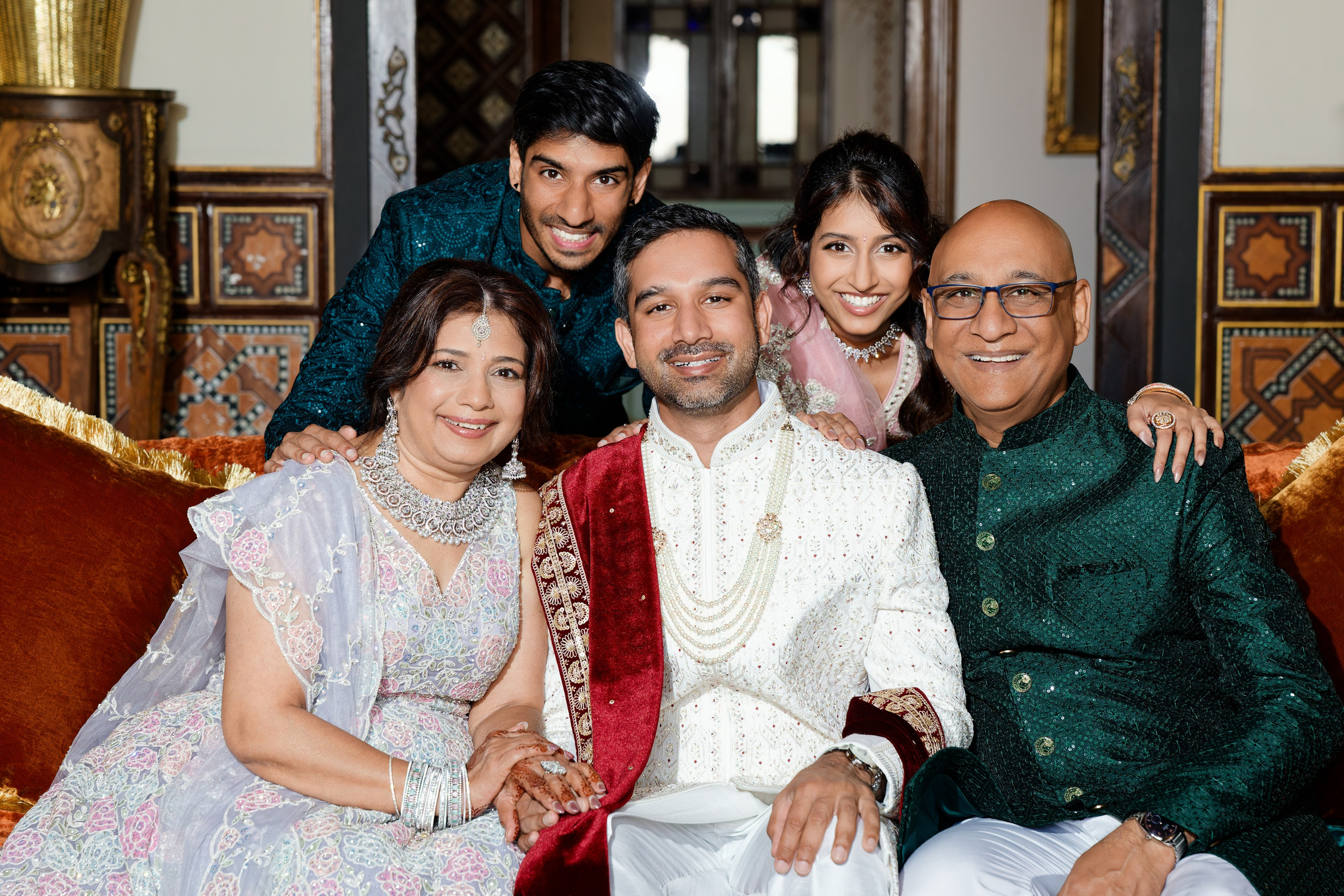 Indian wedding at Gran Villa Rosa, Barcelona