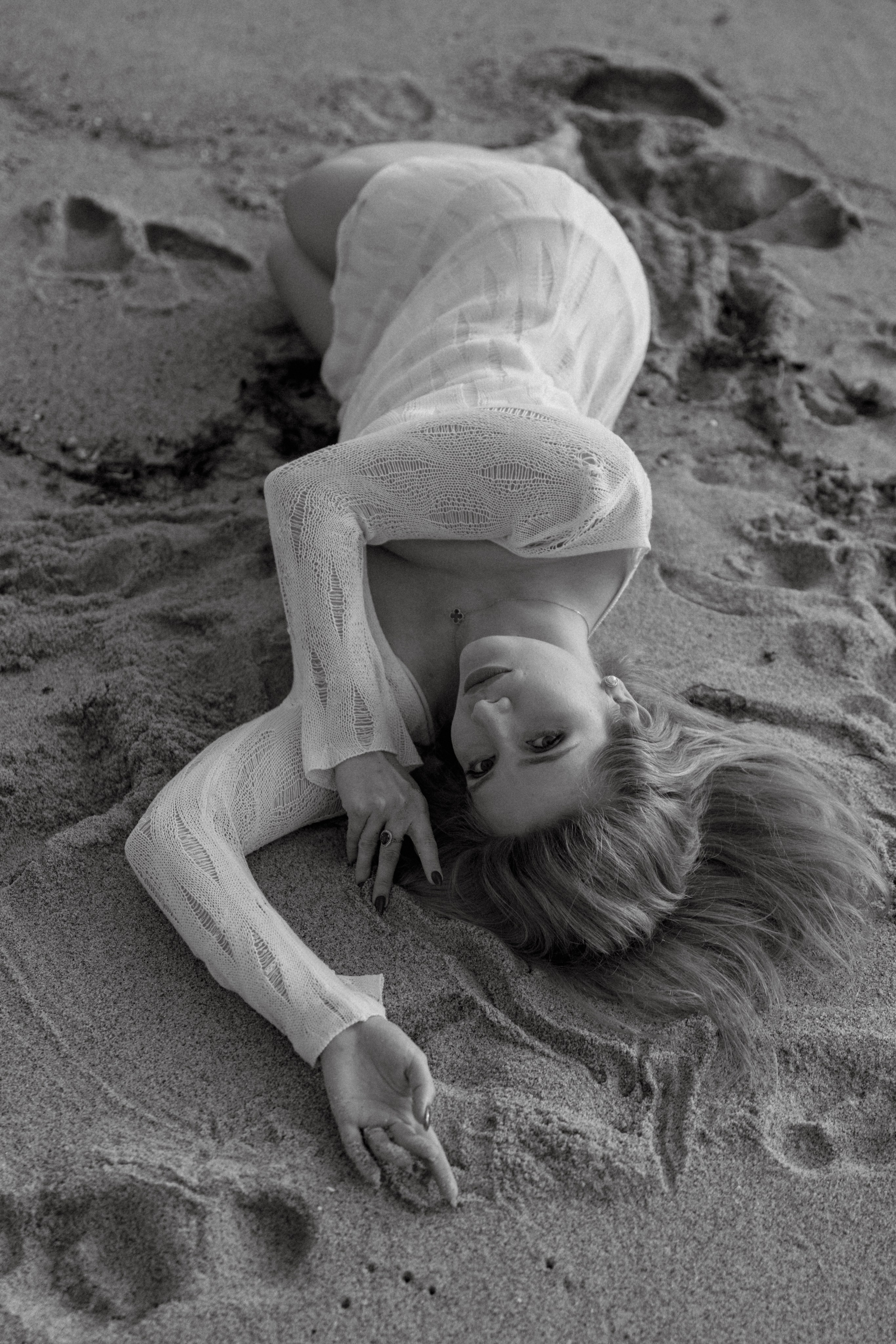 One more Beauty at the Beach. Yana story. Portrait, family, maternity & wedding photography & videography in SoCal Kseni Vibe