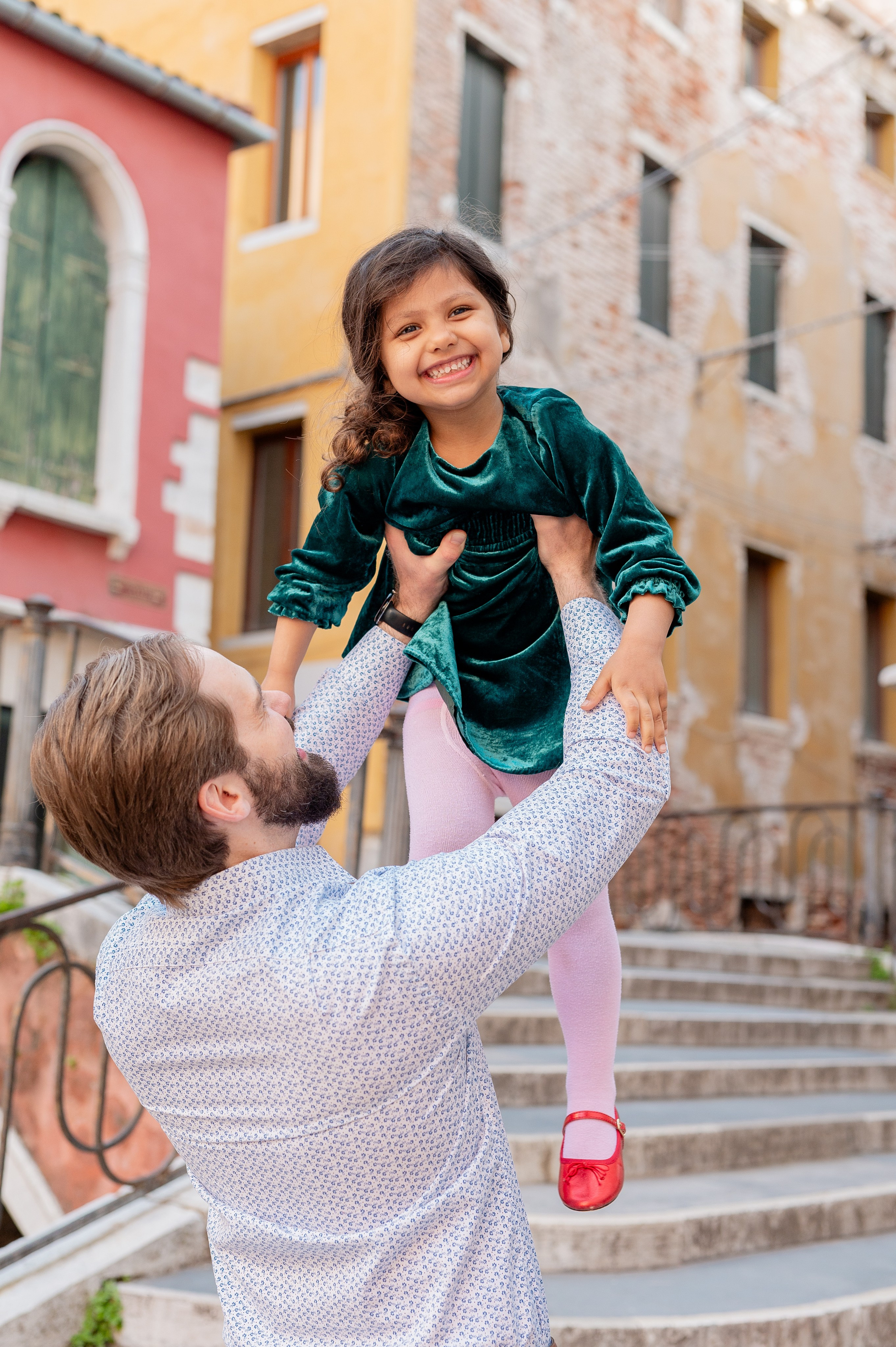 Family photoshoot in Venice. Фотограф в Венеции Anna Terzi