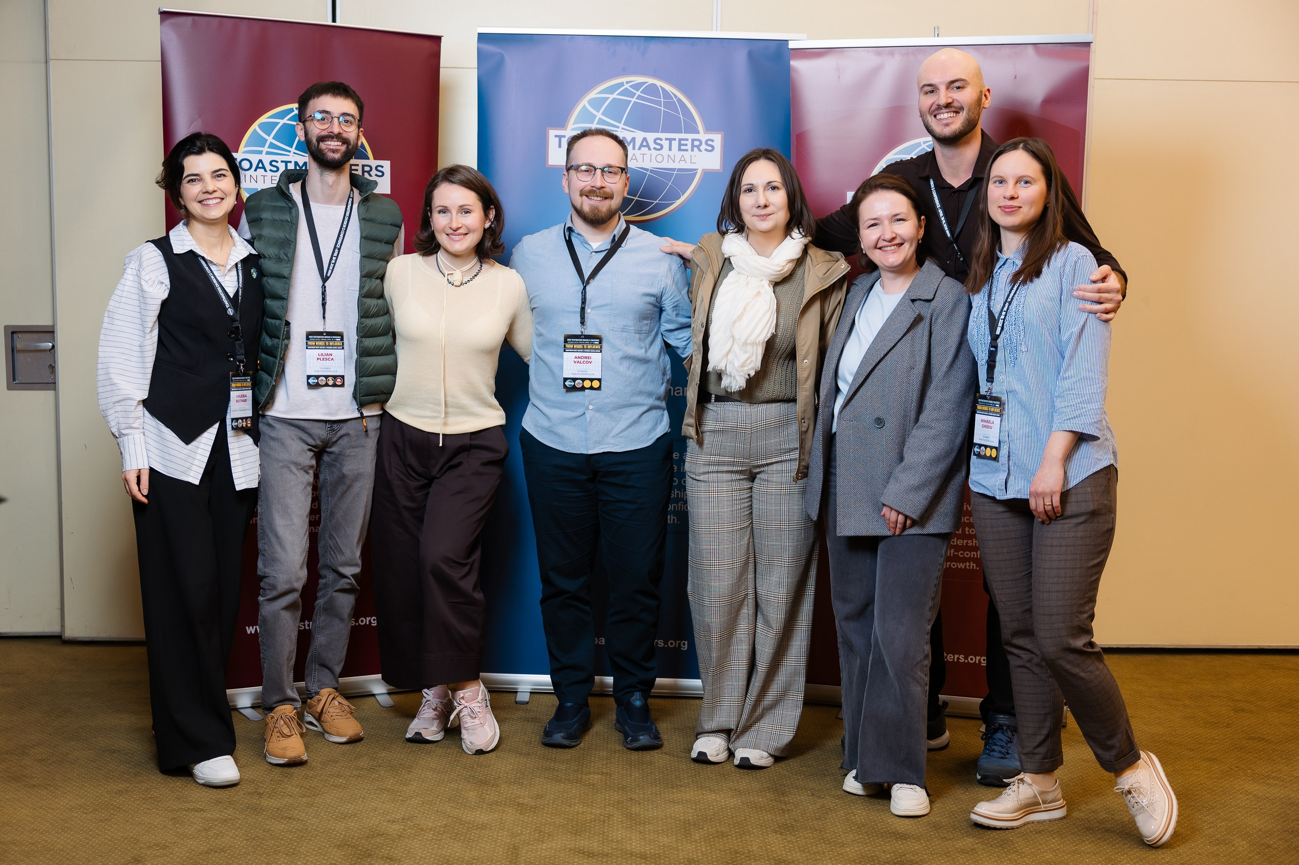 Toastmasters Conference. Marius Ciocan