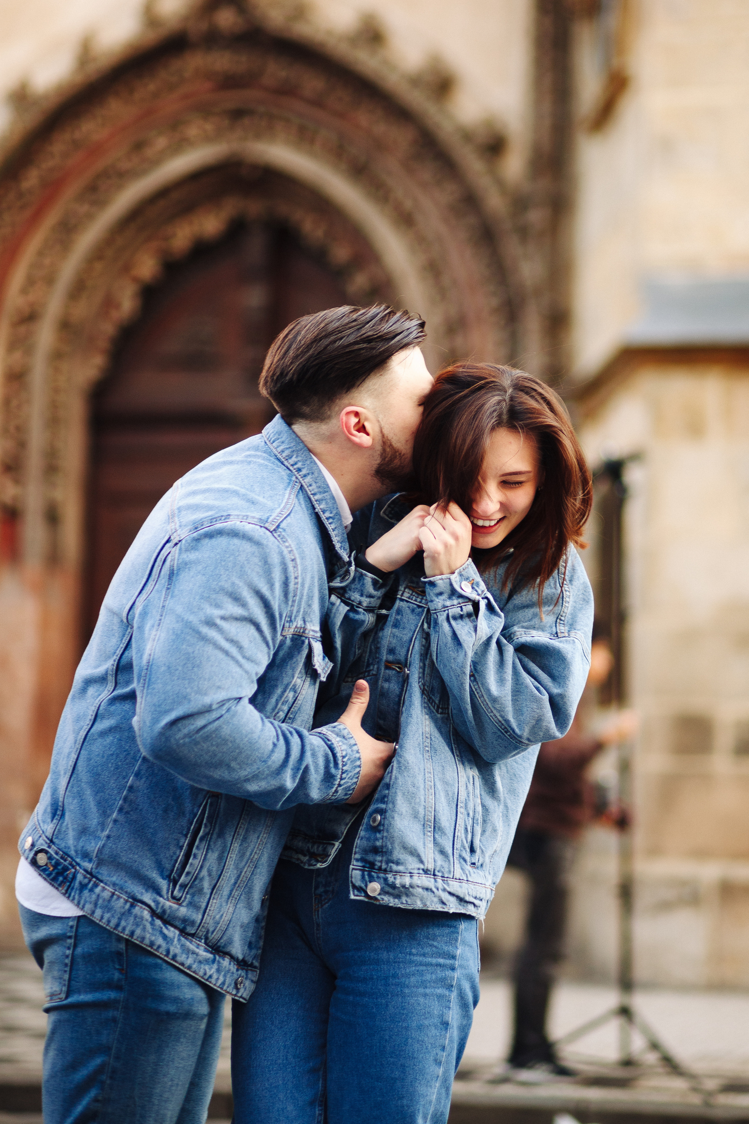 Helena & Max. Photographer in Prague for tourists