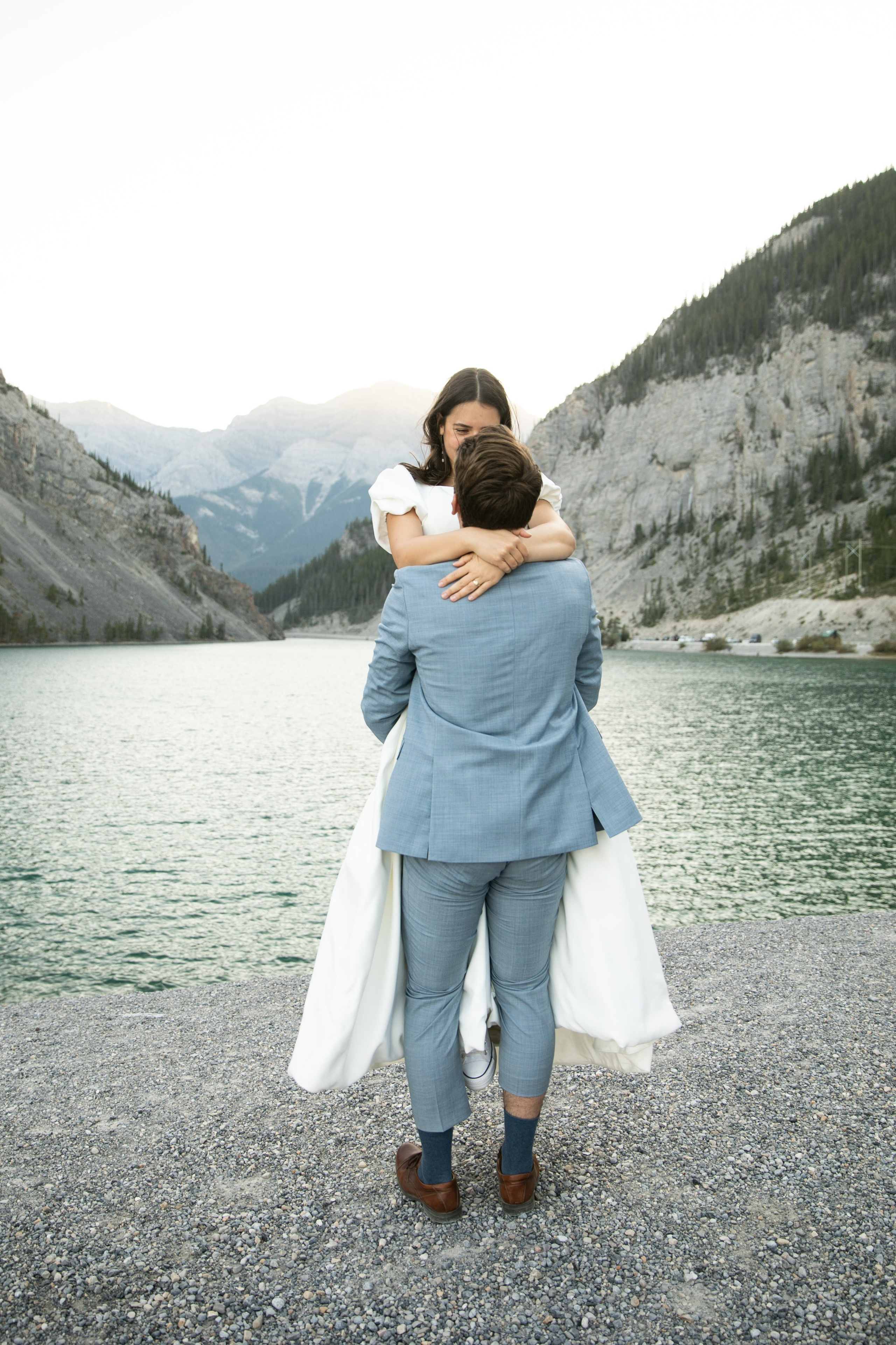 Charity and Josh Wedding — Canmore. Fotografía accesible en Calgary