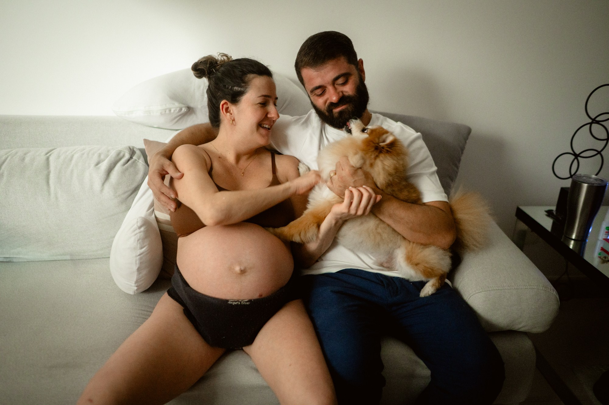 Nascer Frederico. Água Carmim Fotografia
