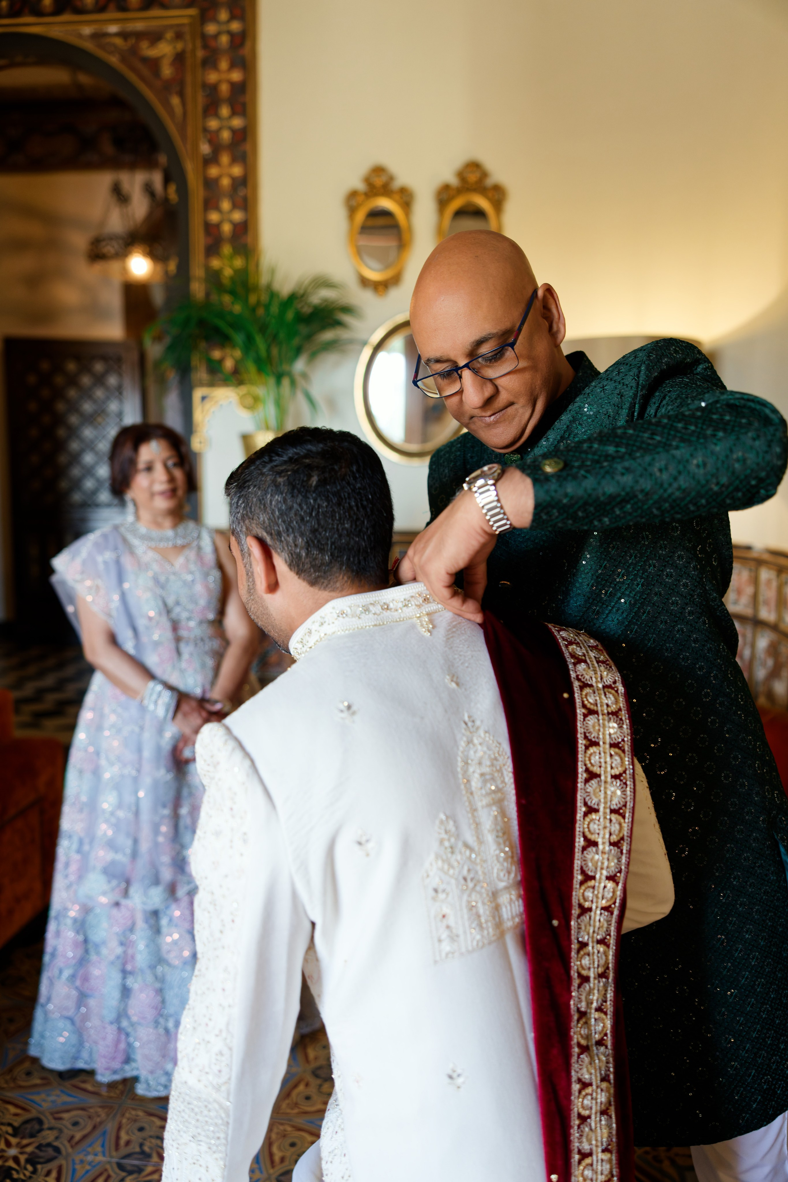 Indian wedding at Gran Villa Rosa, Barcelona