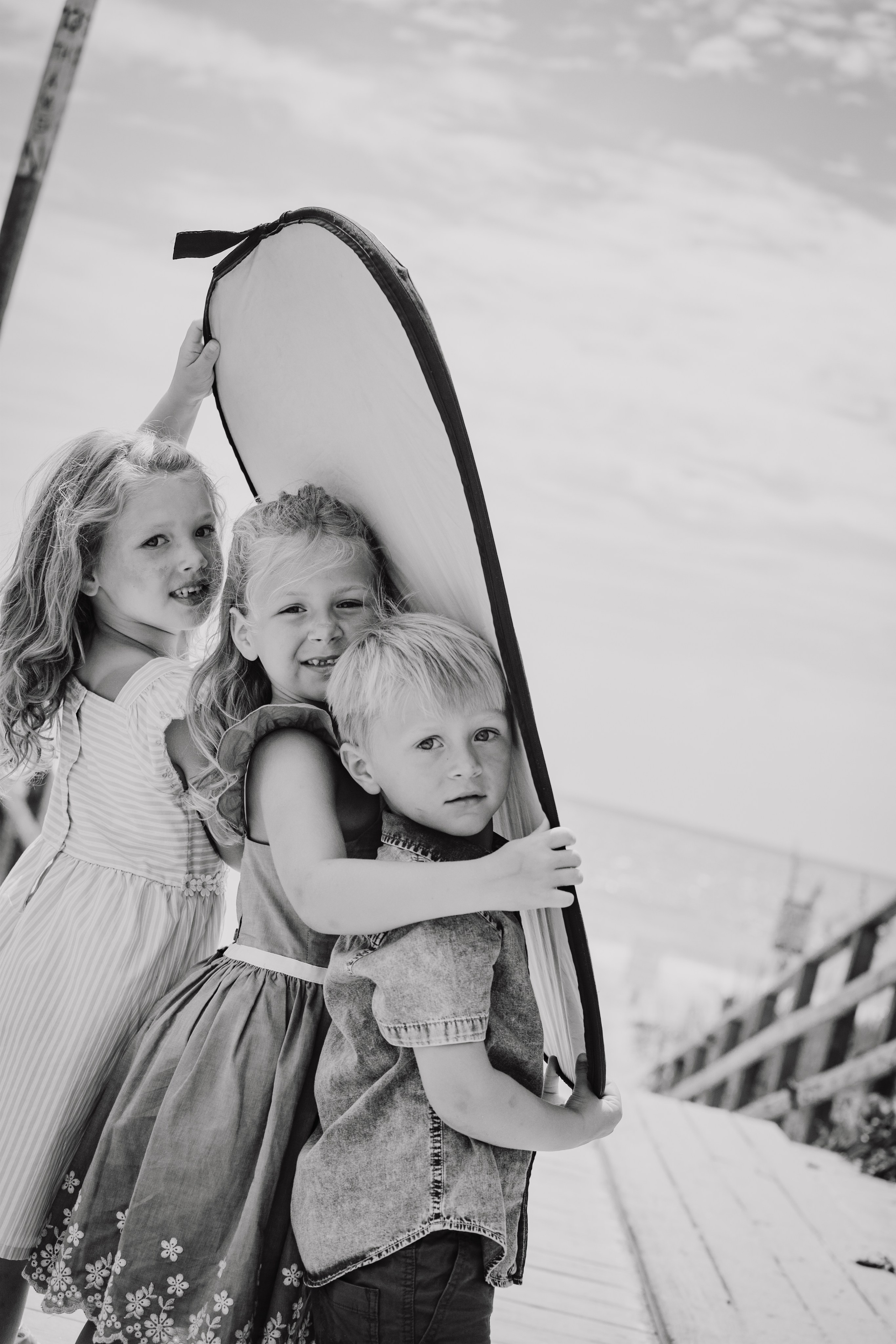 Black&White. Family vacation photographer in Myrtle Beach