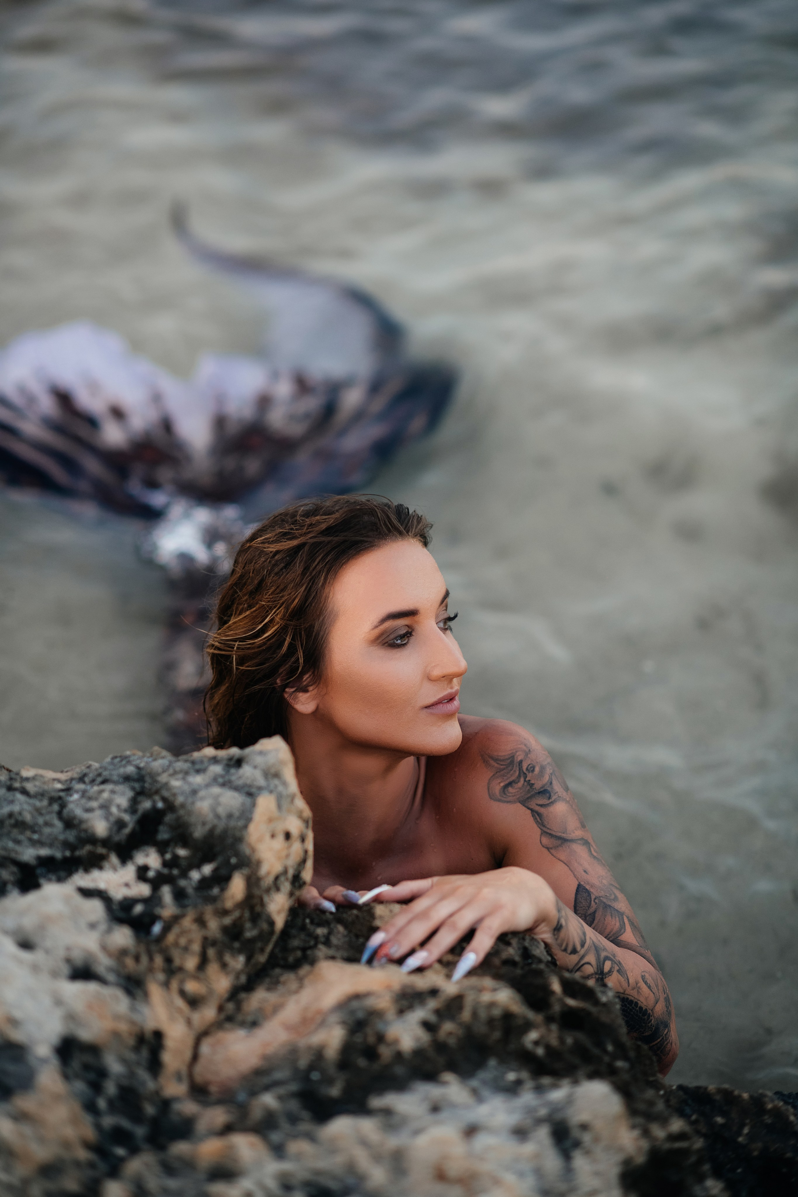 Русалка. Фотограф на Кипре