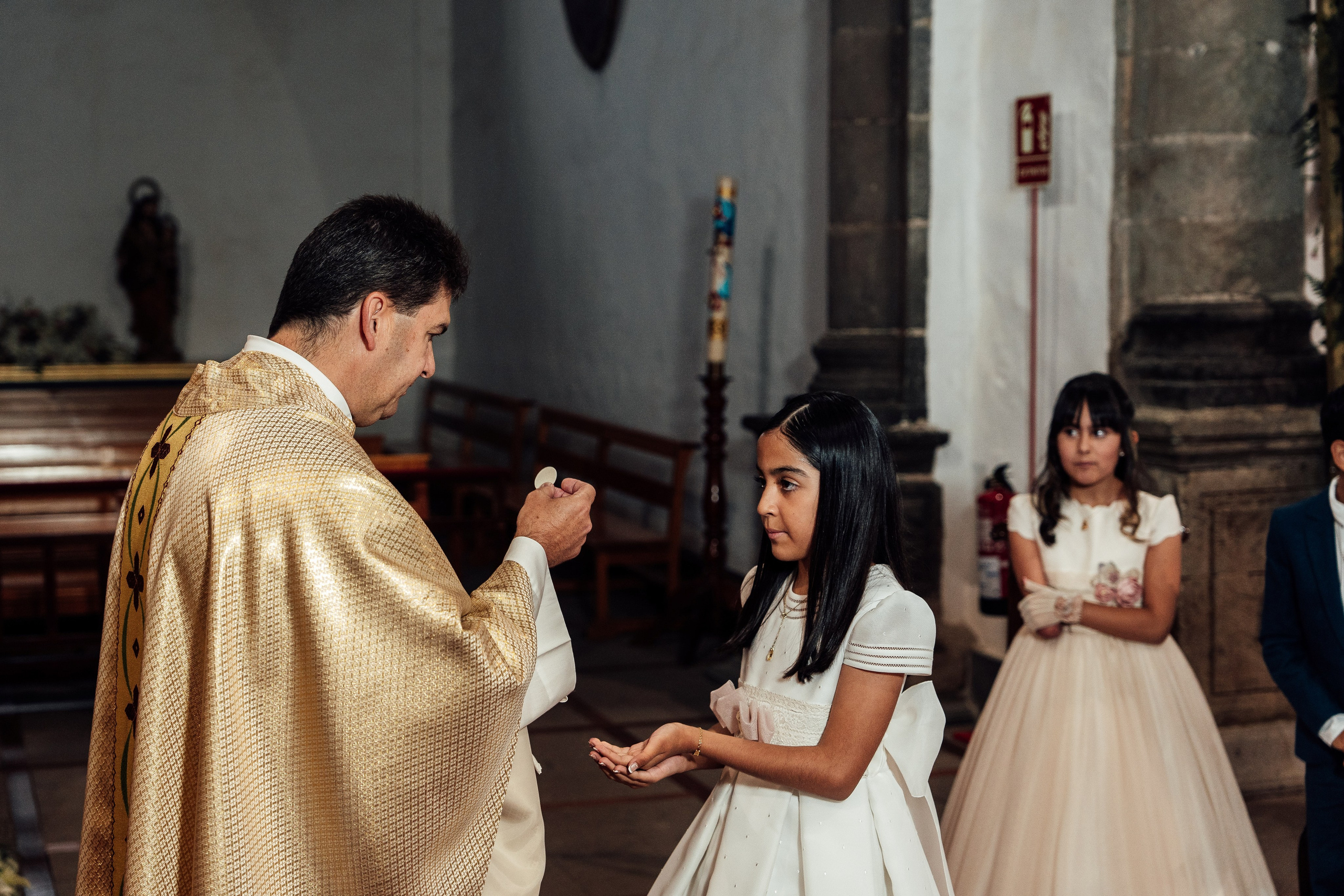 First communion. Professional photography in Tenerife Tania Bonnet