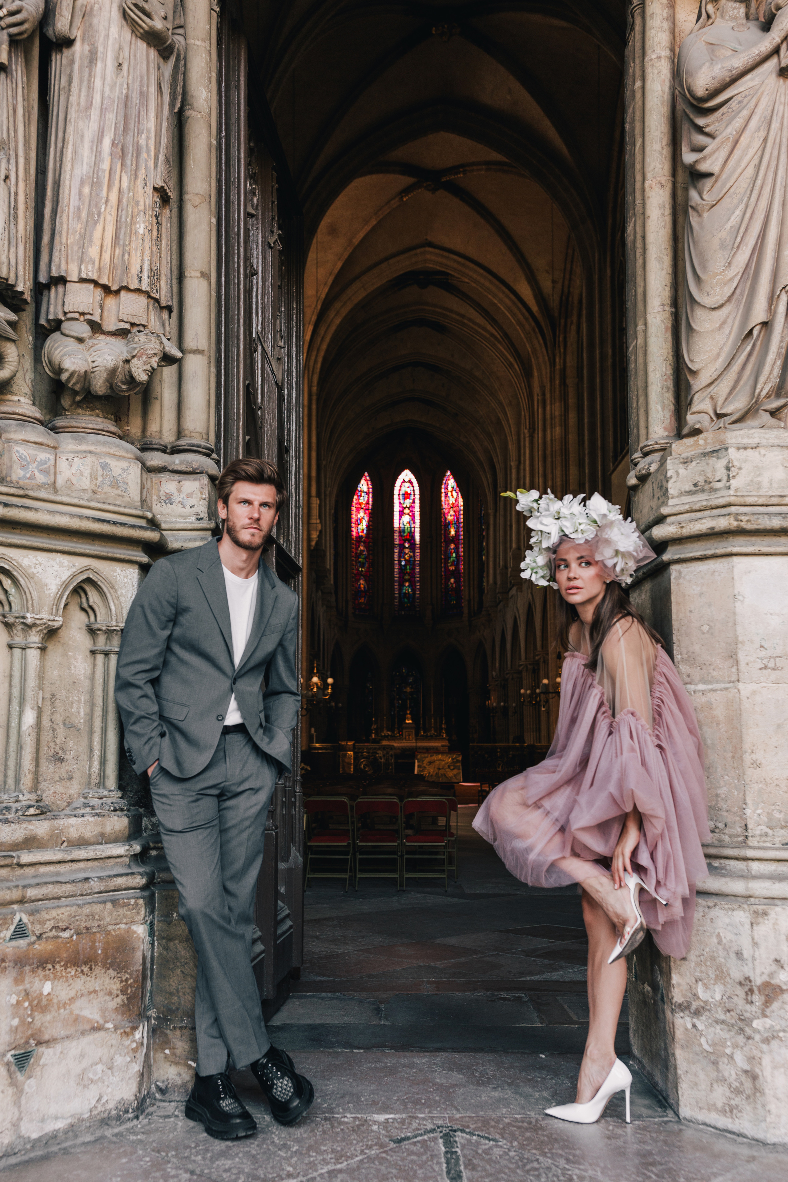 Wedding in Paris (Maria & Brian). Фотограф, Руан, Франция