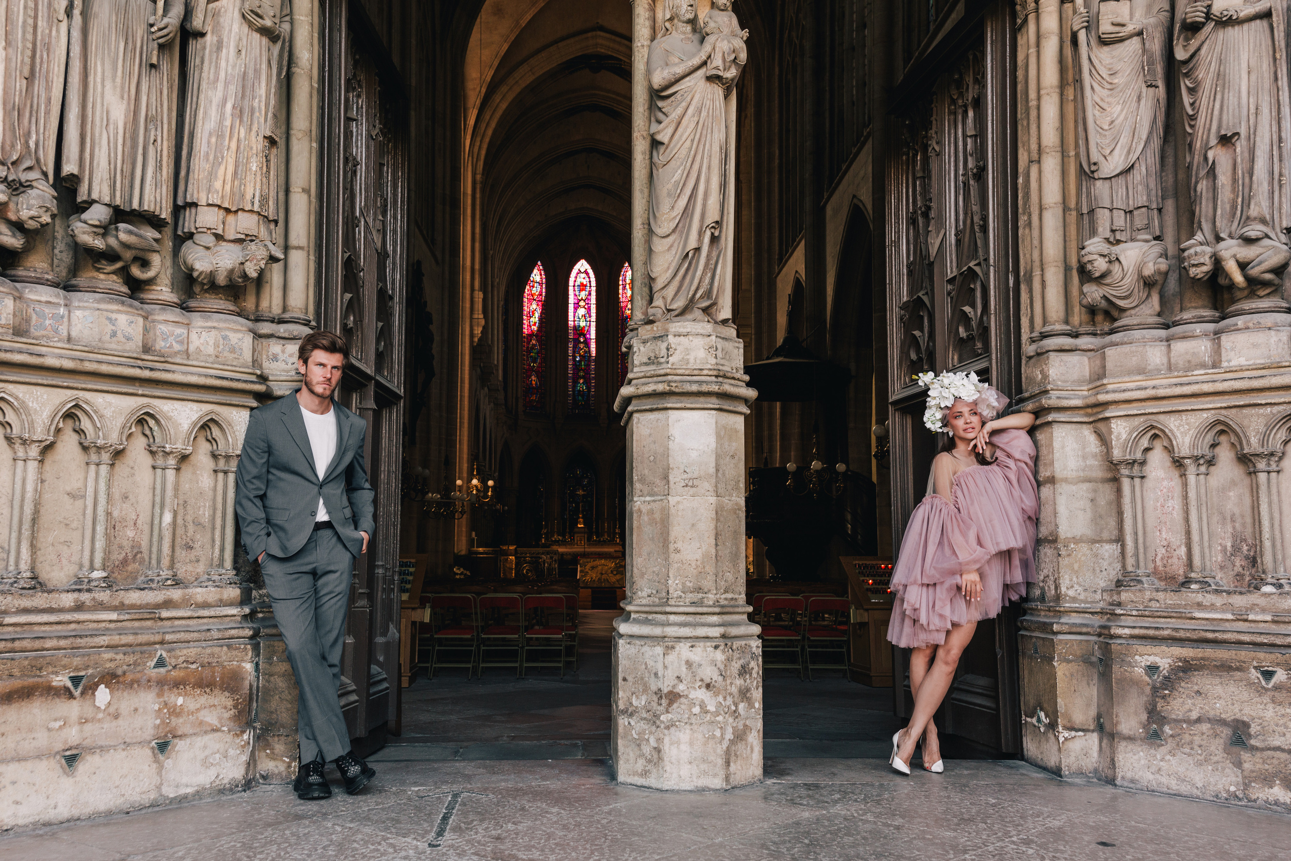 Wedding in Paris (Maria & Brian). Фотограф, Руан, Франция
