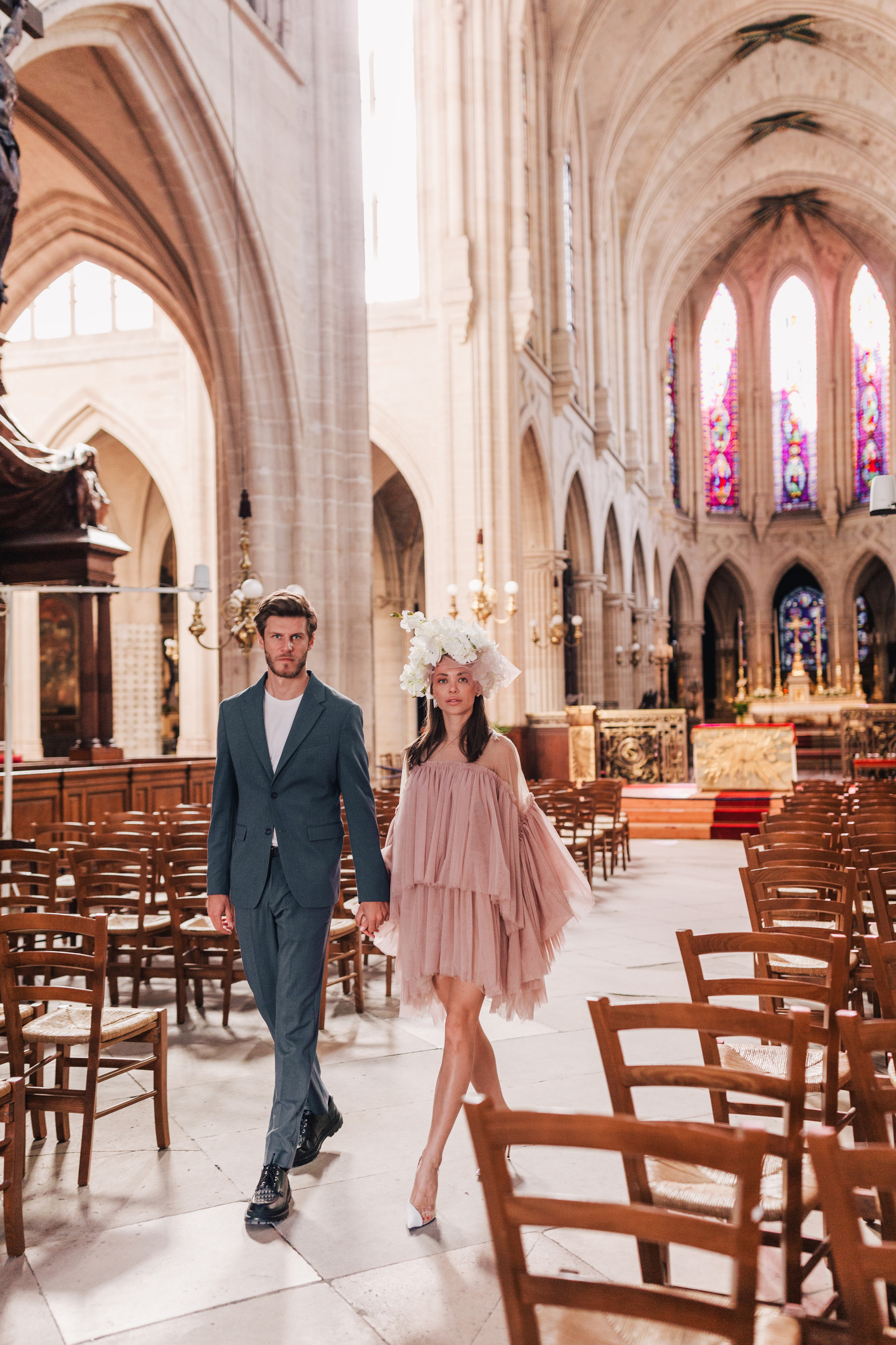 Wedding in Paris (Maria & Brian). Фотограф, Руан, Франция