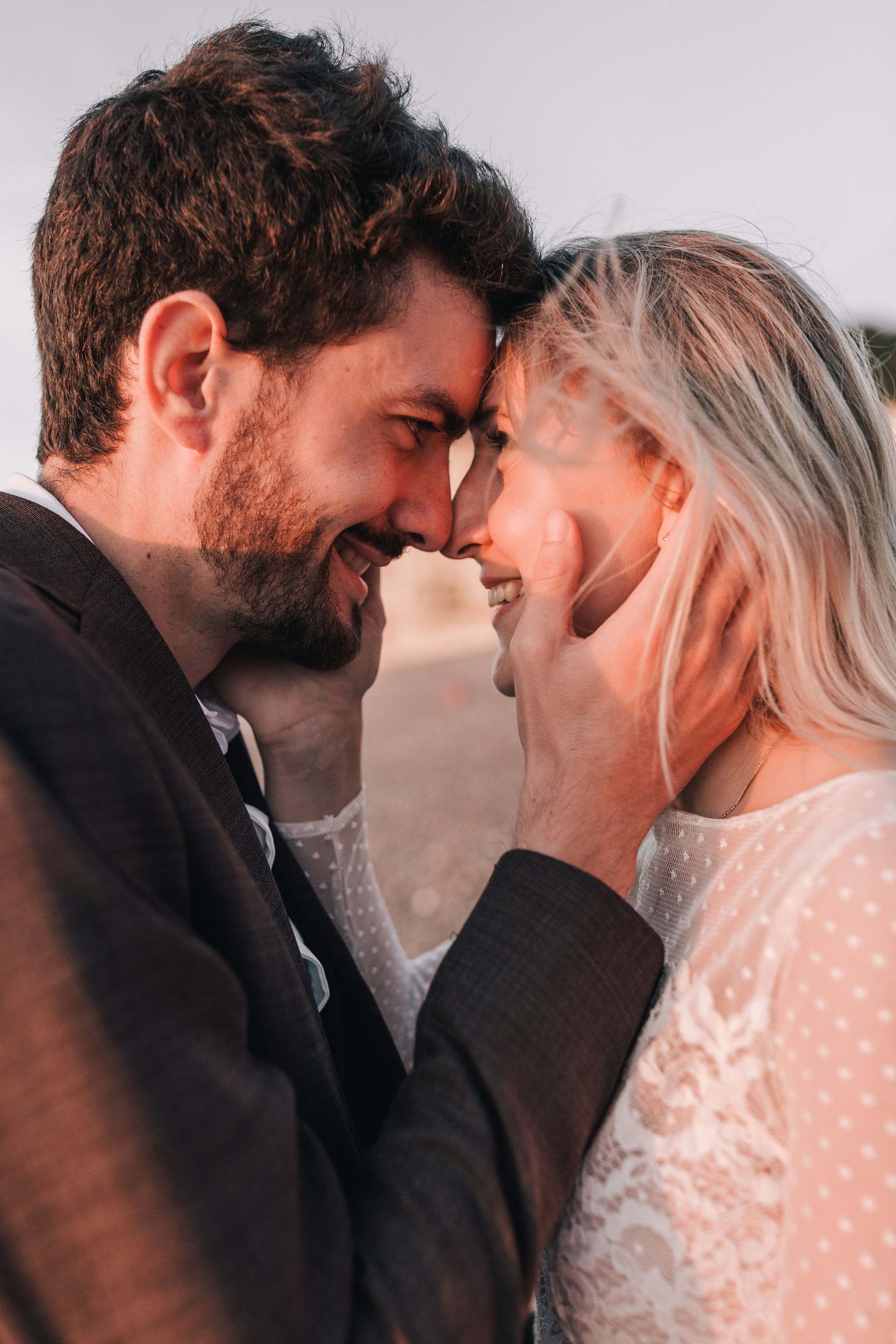 Wedding shooting at sea on Etretat (Maryna & Clement). Фотограф, Руан, Франция