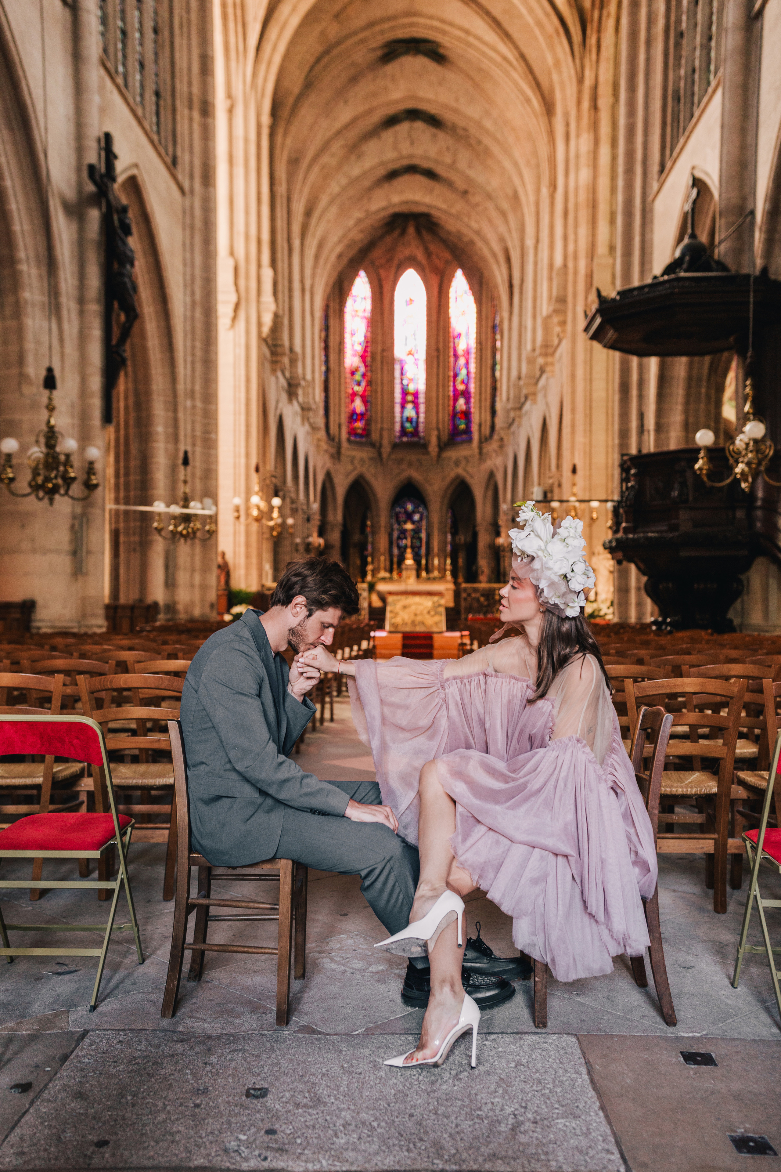 Wedding in Paris (Maria & Brian). Фотограф, Руан, Франция