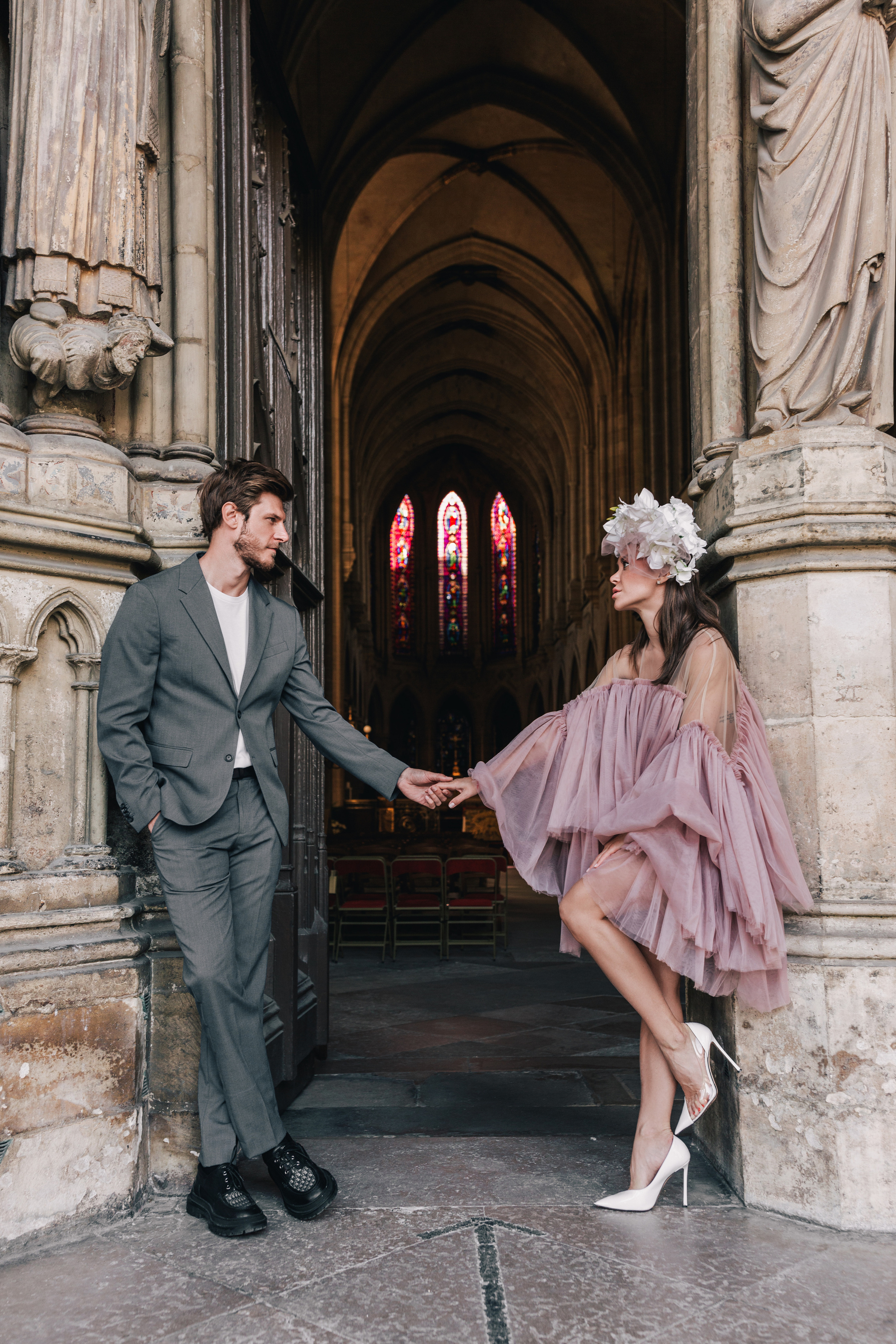 Wedding in Paris (Maria & Brian). Фотограф, Руан, Франция