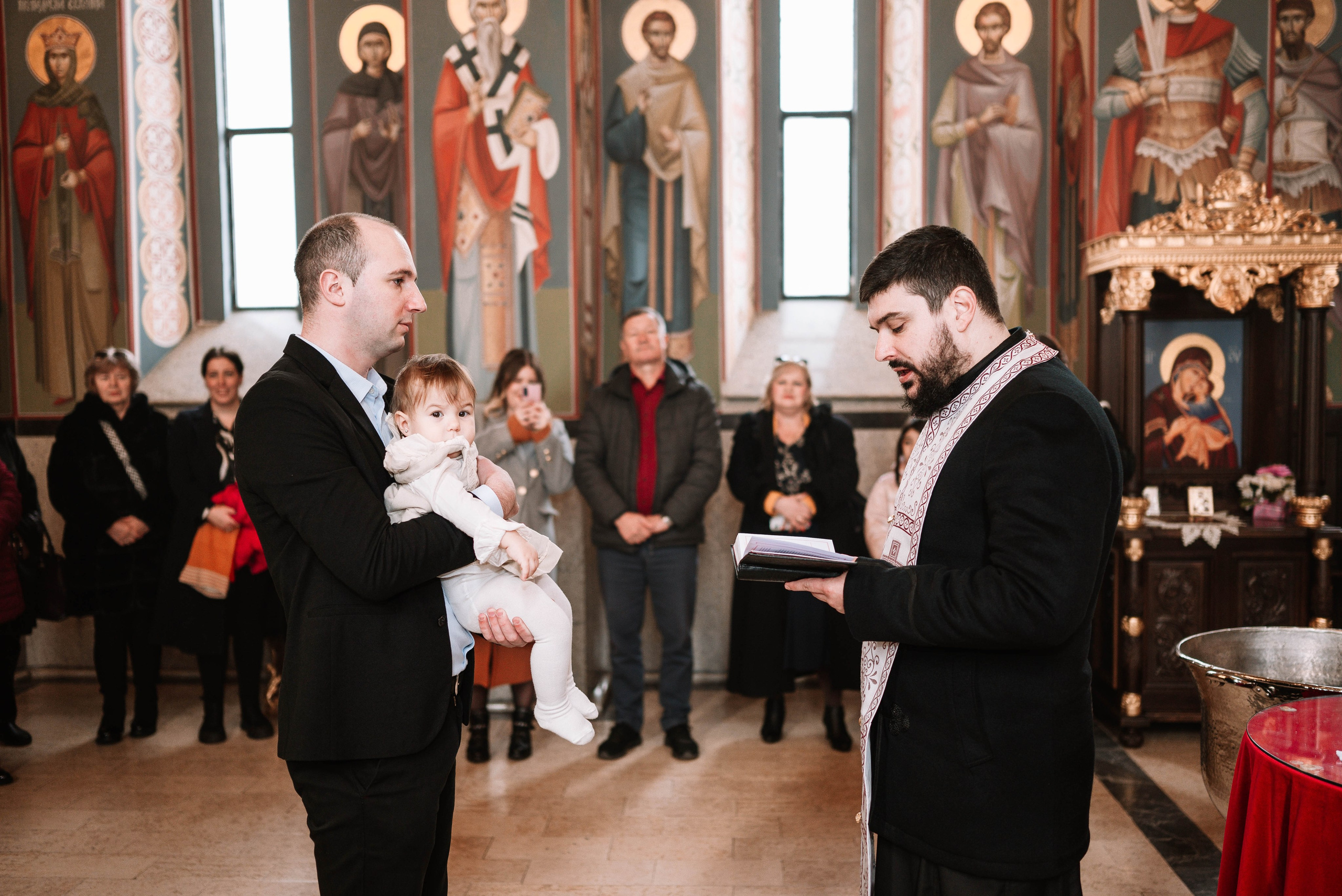 Marija - krštenje. Dečiji i porodični fotograf