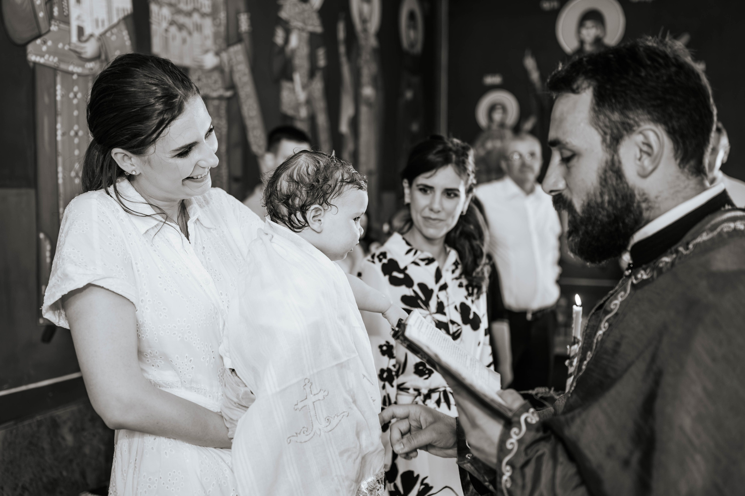 Mihajlo - krštenje. Dečiji i porodični fotograf