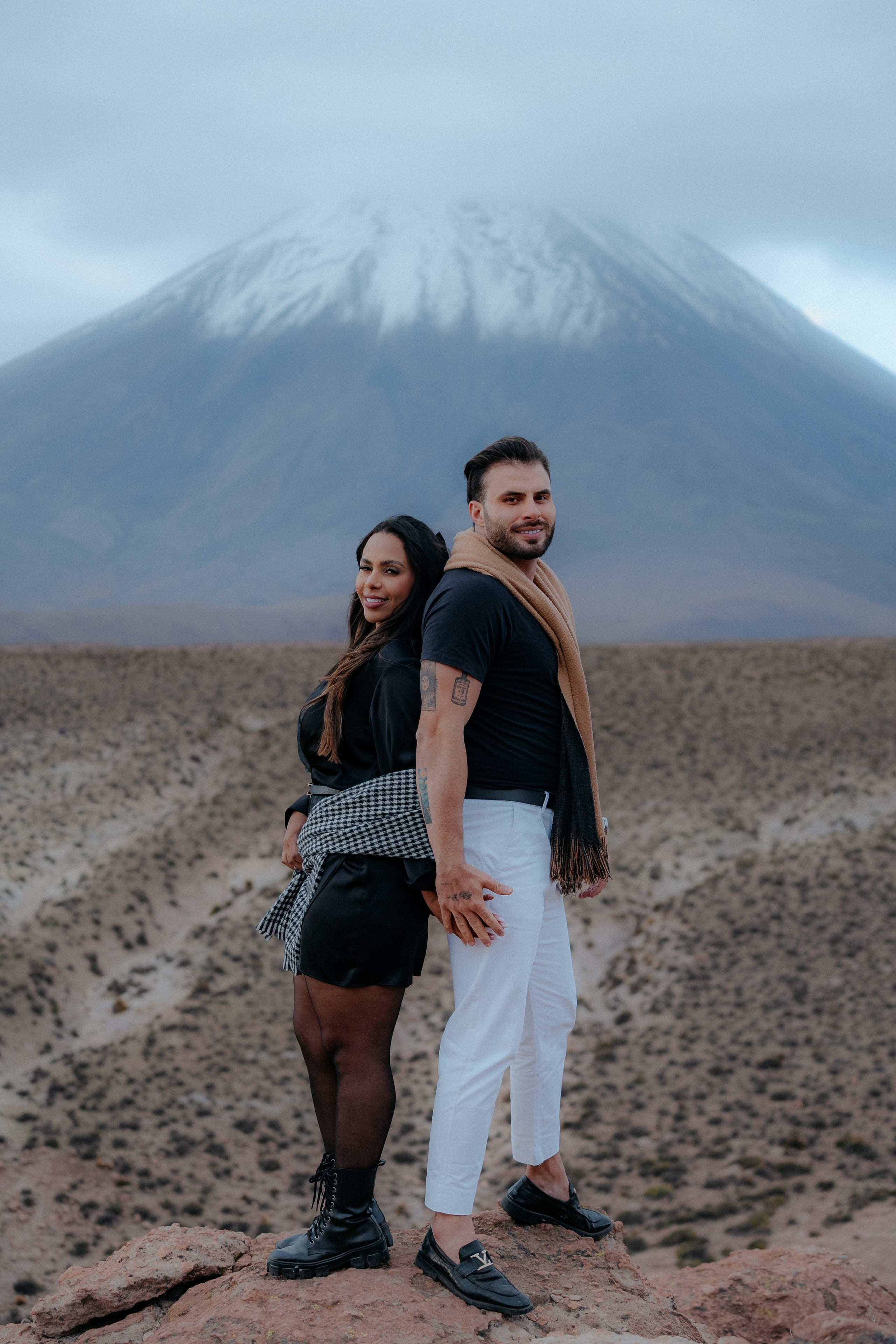 Fotógrafo no Atacama