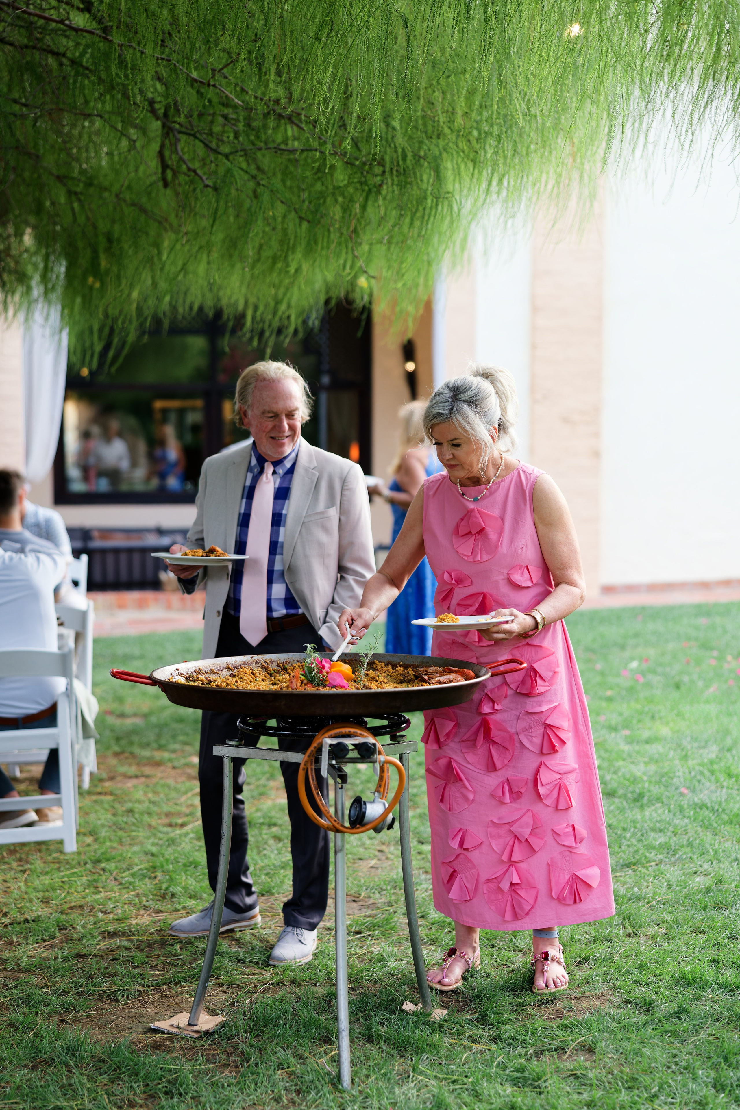 Welcome dinner of Gracie & Joe at Gran Villa Rosa