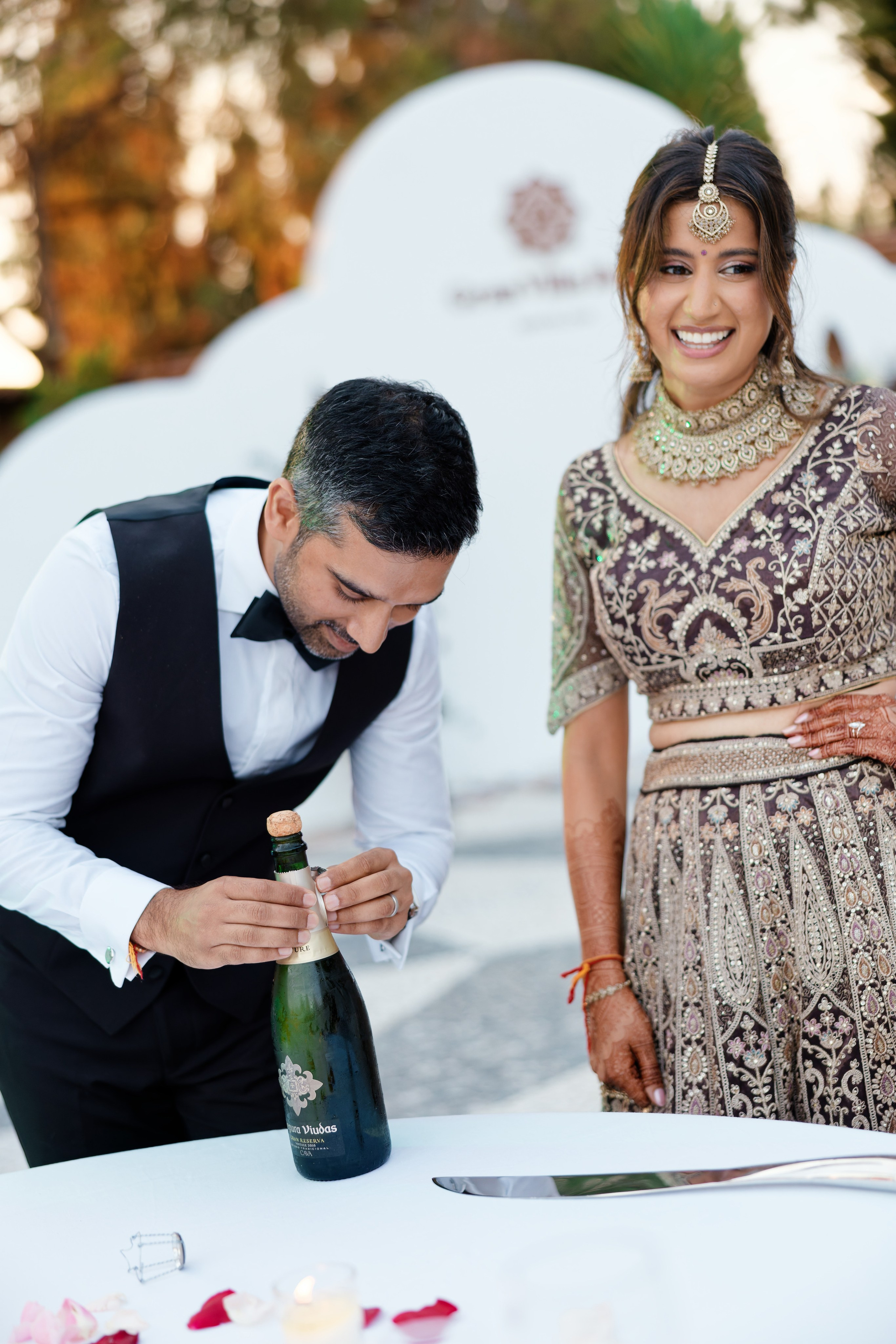 Indian wedding at Gran Villa Rosa, Barcelona