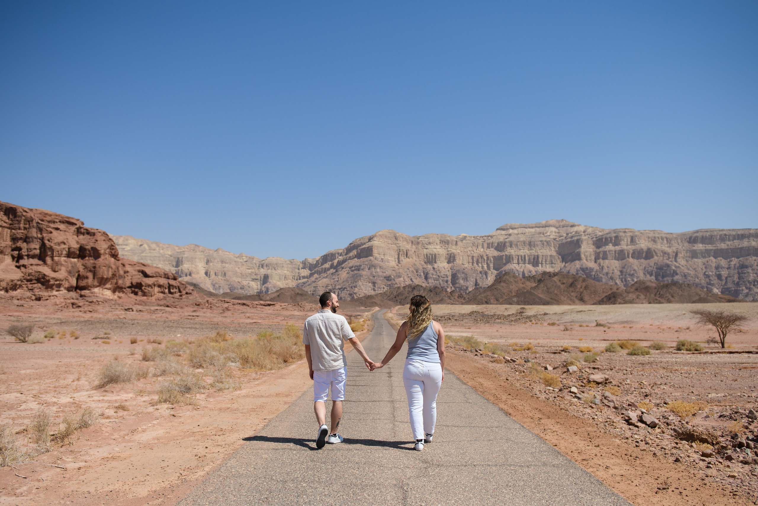 “She Said YES” in a Timna park for Lotan & Zohar. Family children pregnancy love stories photographer in Eilat Israel Olga Amchislavsky