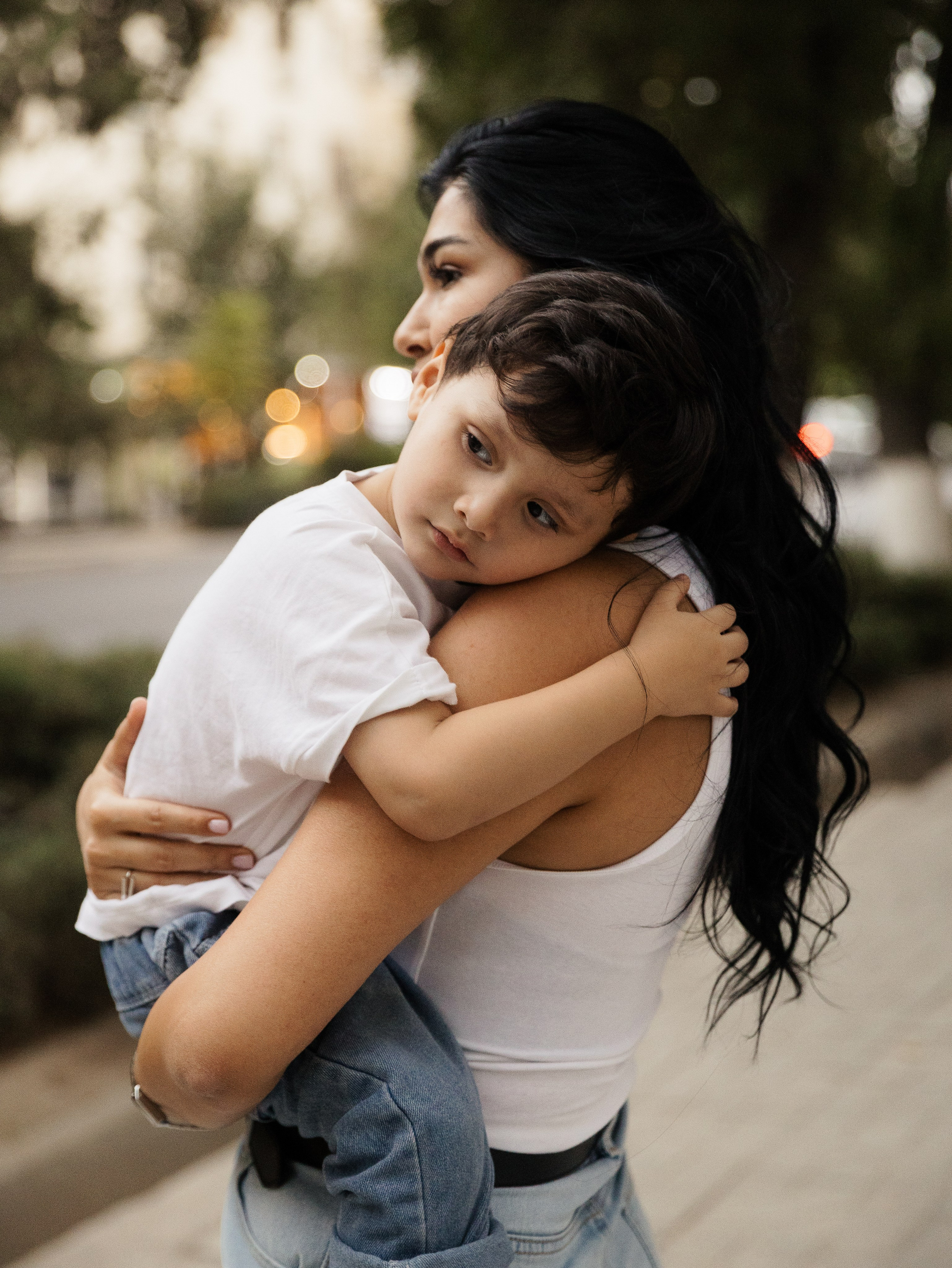 Mom and Her Little Boy. Family and wedding photographer in Bangkok, Thailand