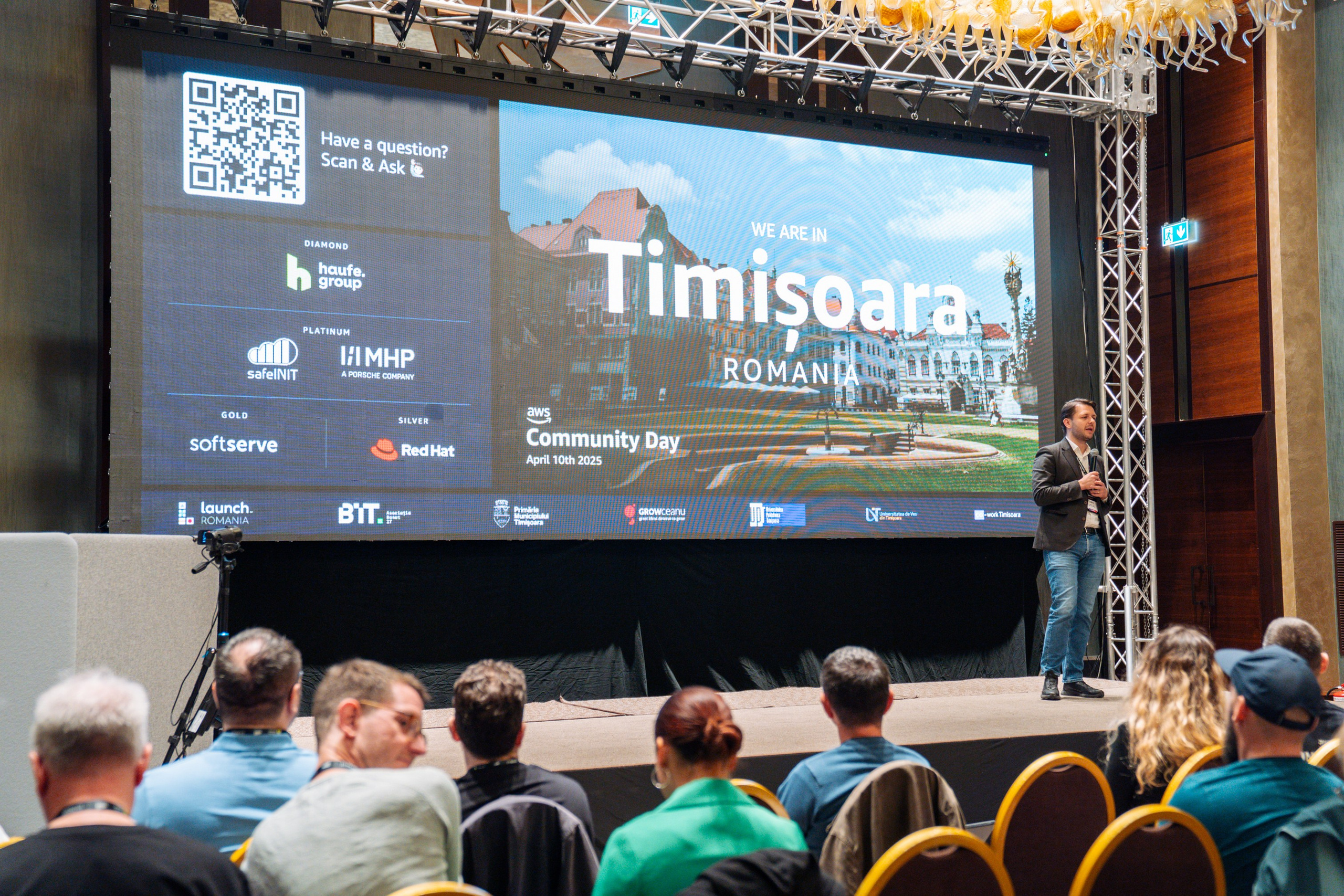 AWS Community Day 2025. Cozac Cristian Photographer