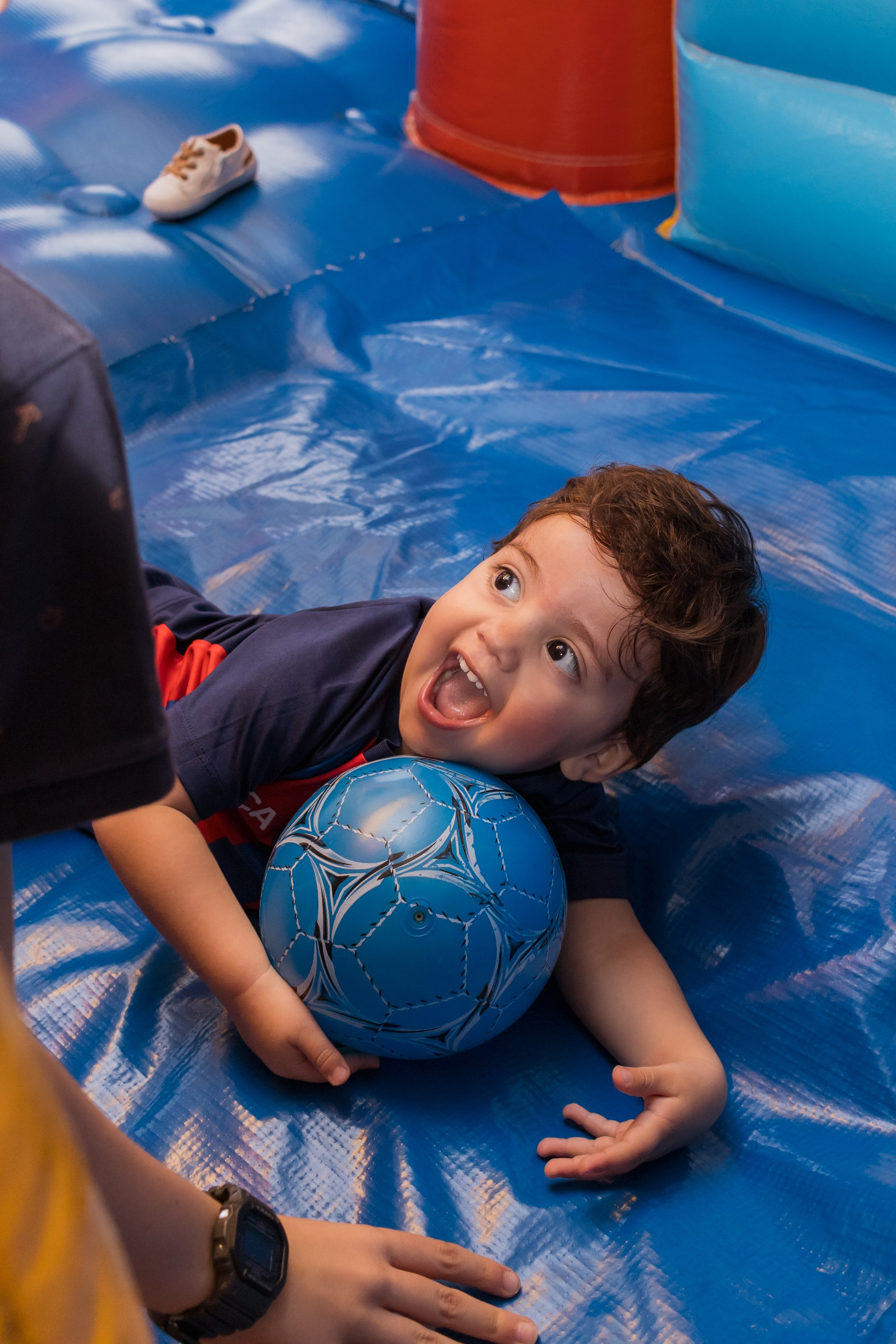Aniversário infantil futebol, em Palhoça, Santa Catarina.