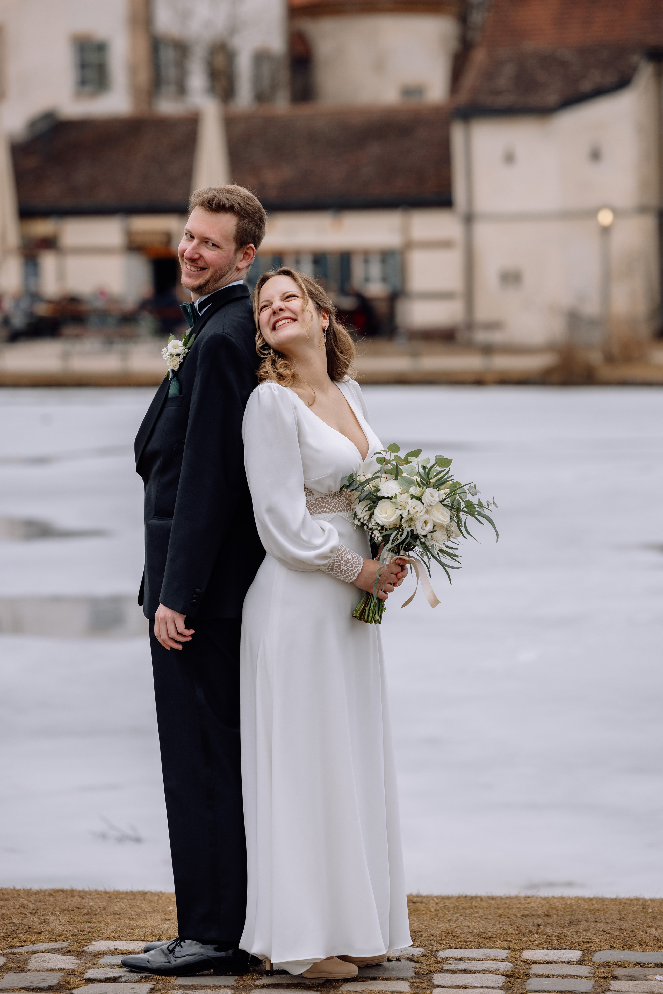 Tabea und Rene: Schloss Blutenburg. Hochzeitsfotograf München Taufe Familienfotograf Tanja Mauke