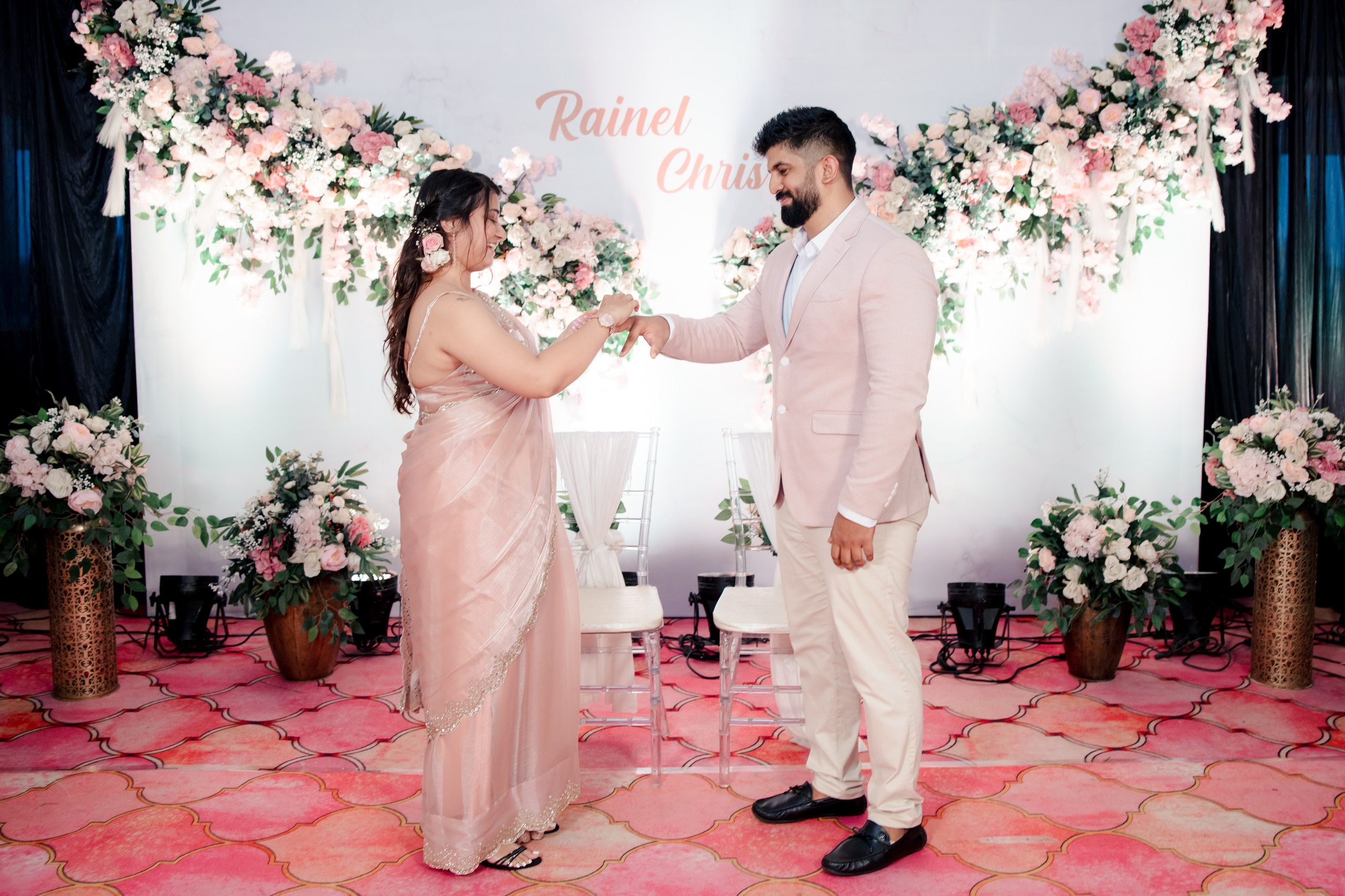 Chris and Rainel. Joel Fernandes — Candid wedding photographer