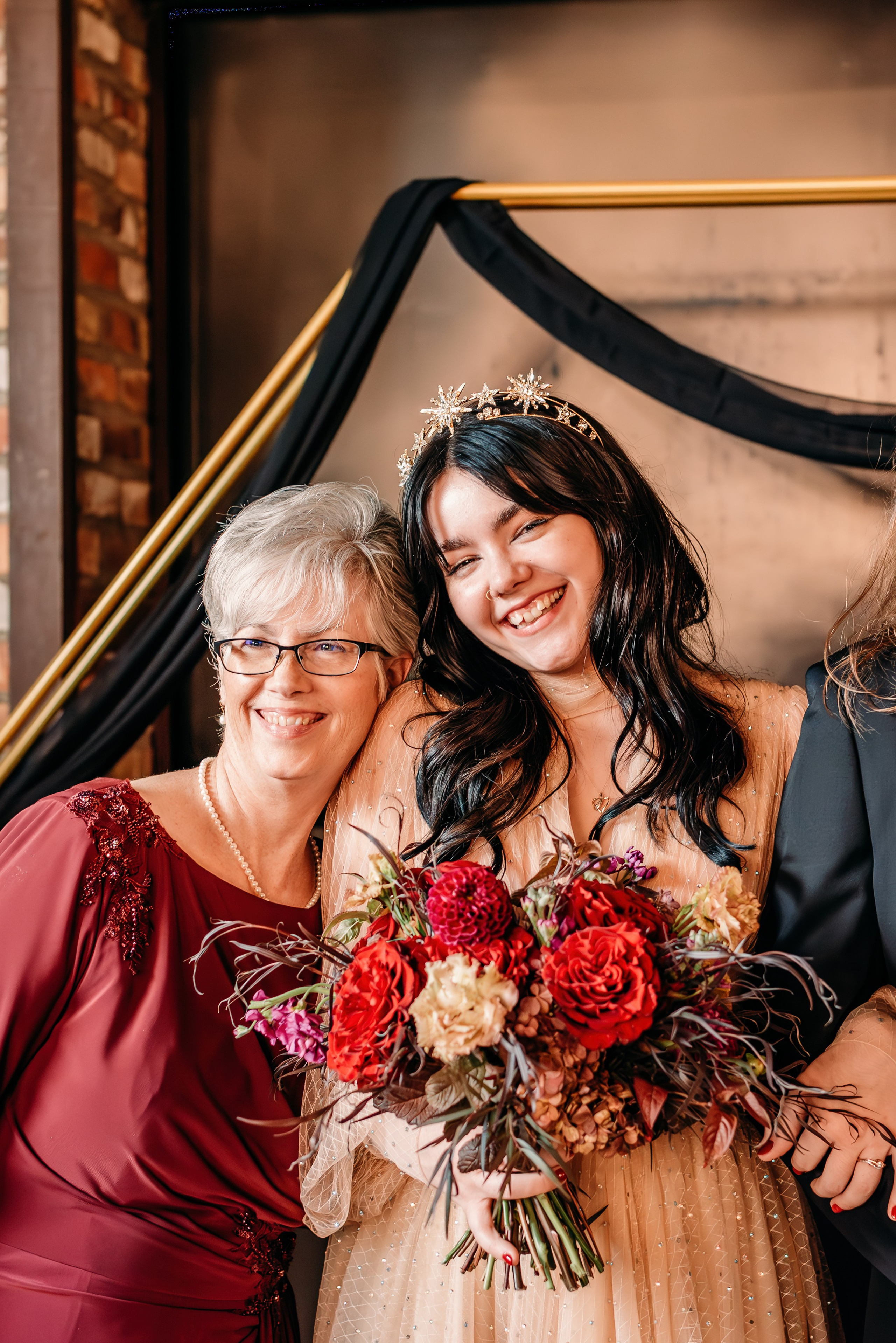 Bold & Dramatic Wedding at The Paper Mill on The Landing | Fort Wayne Wedding Photographer. Alexandria Danielle Photography | Fort Wayne & Indianapolis Wedding Photographer