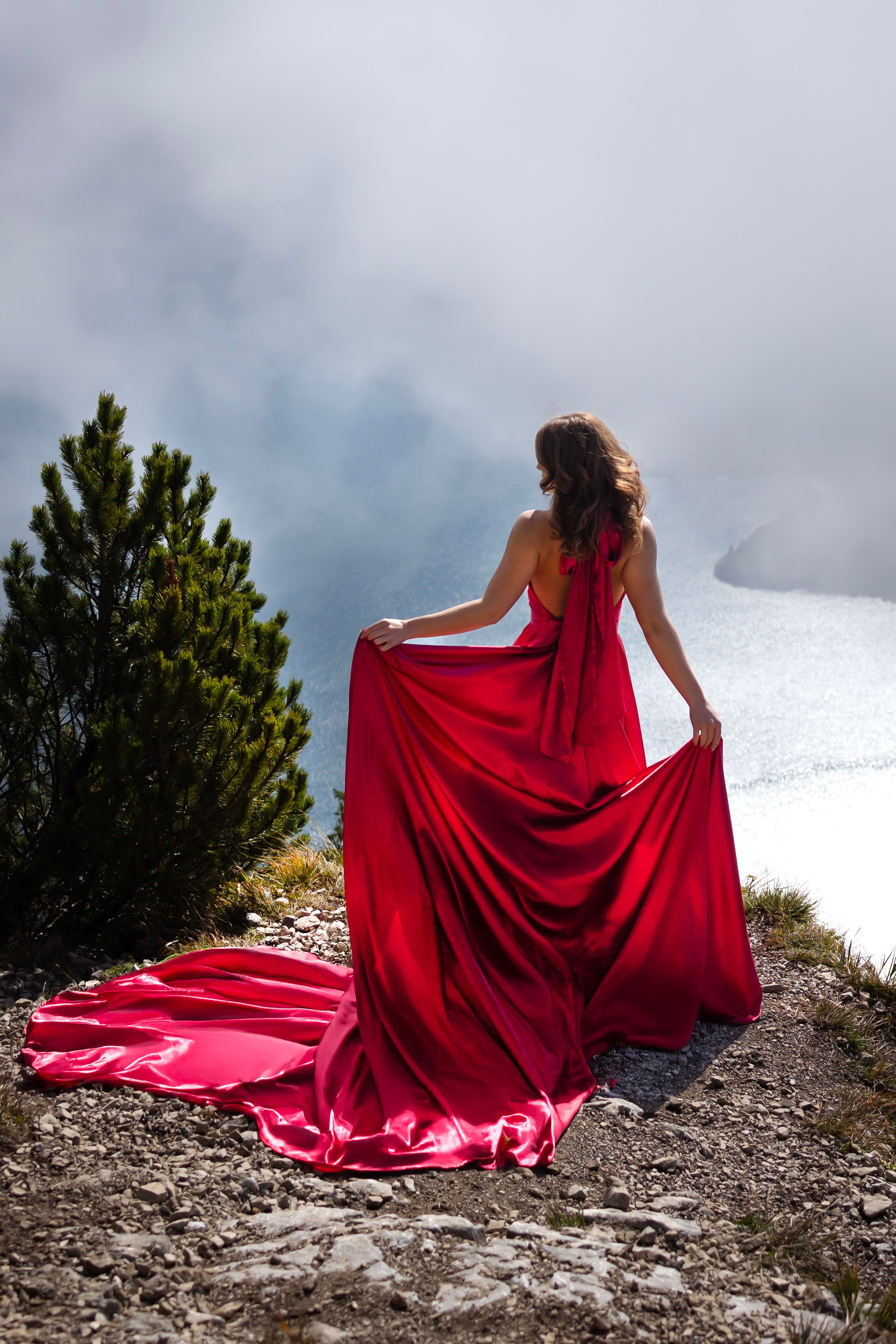 Shooting in the mountains. Photographer in Munich