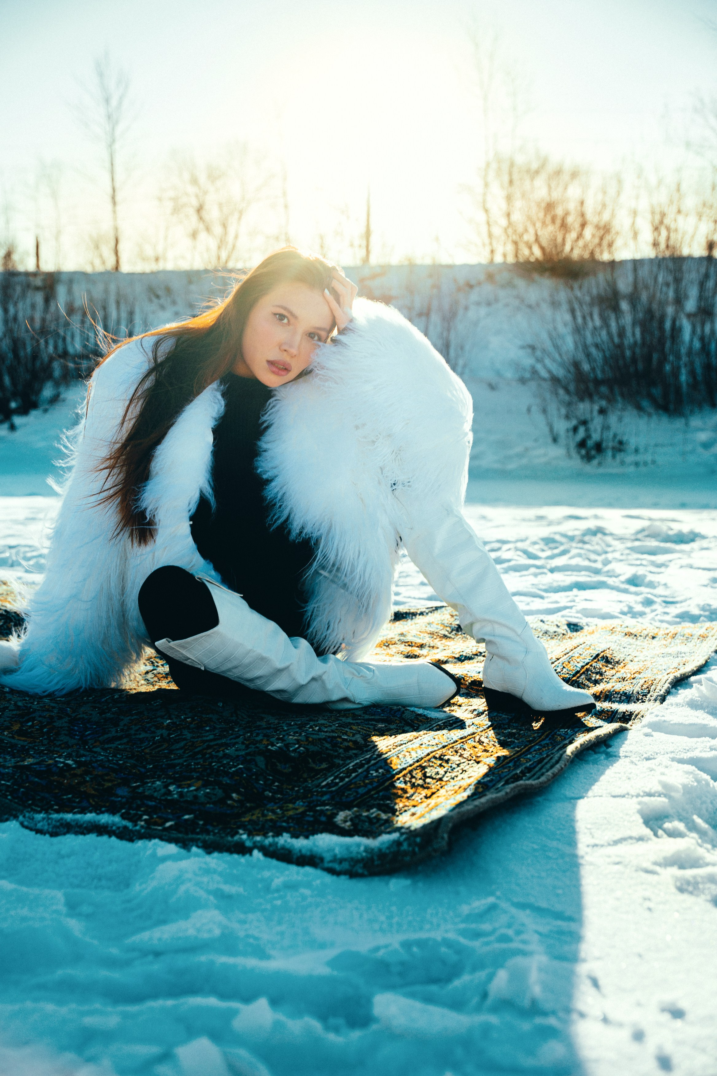 ZOYA somewhere in SIBERIA. Фотограф В Гуанчжоу и Шэньчжэнь Андрей Лопатин