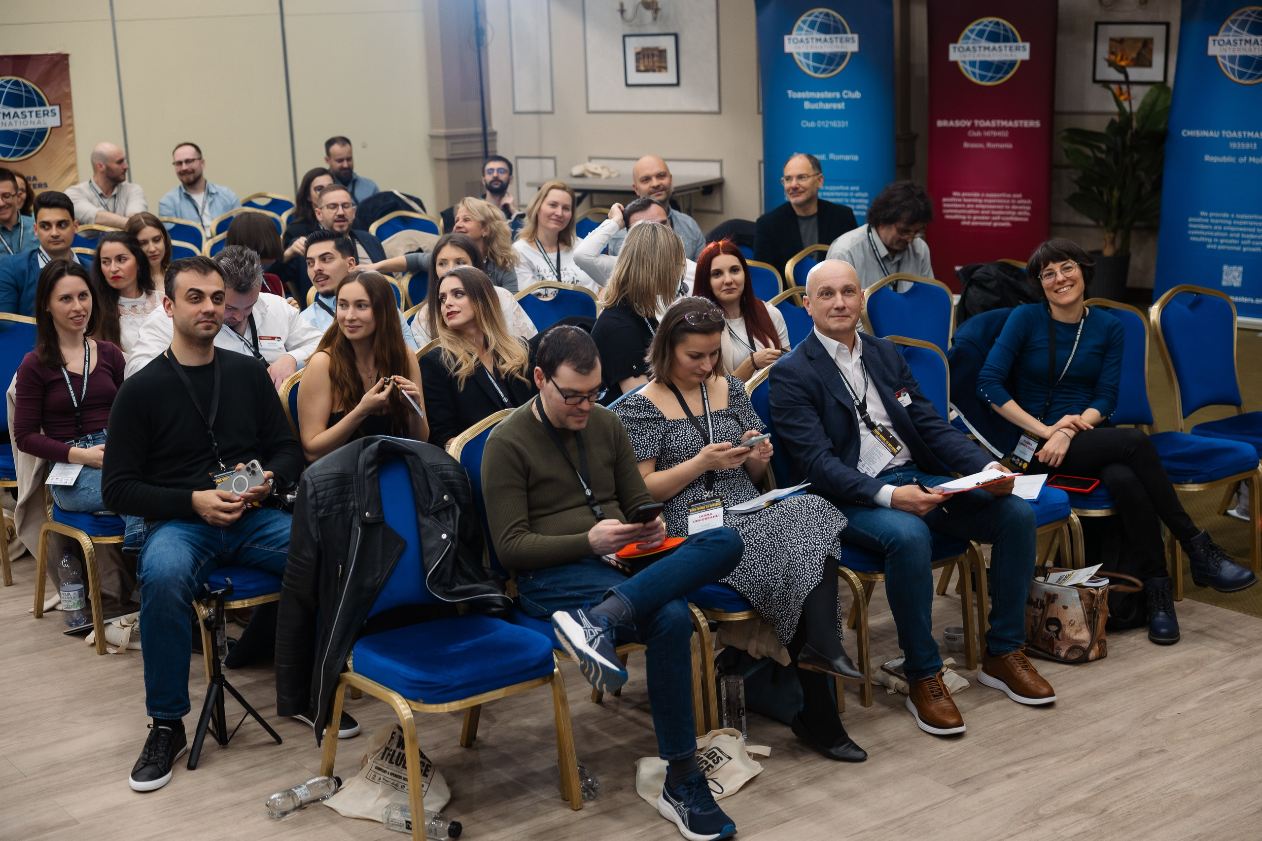 Toastmasters Conference. Marius Ciocan