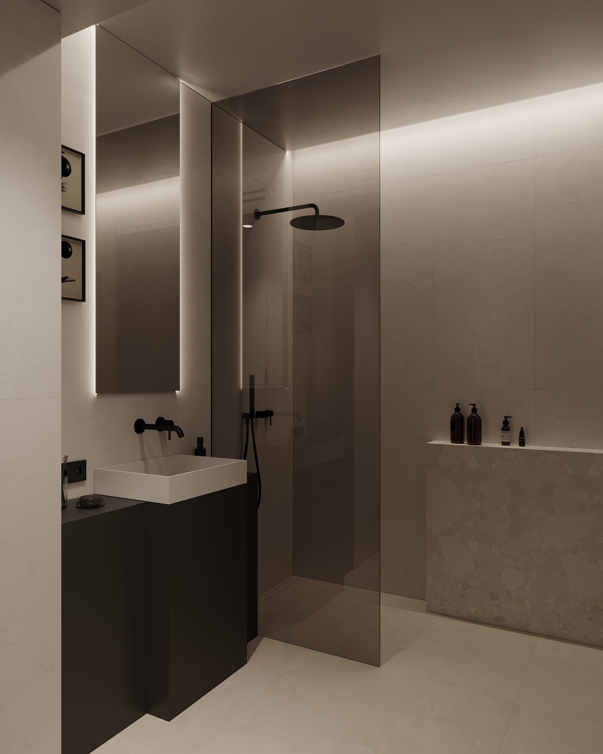 Terrazzo. Simple Archs — high quality visualizations for your interior projects