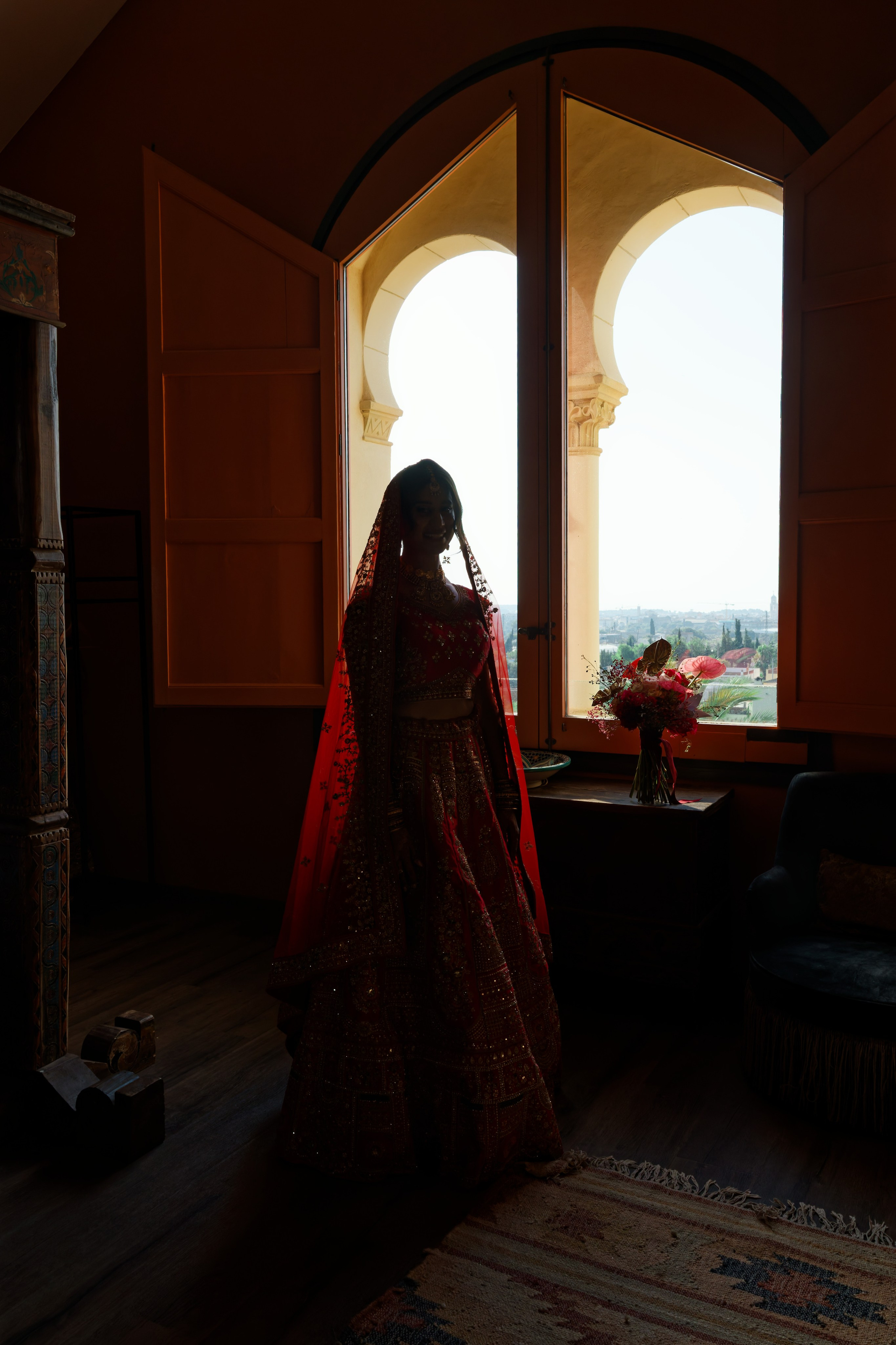 Indian wedding at Gran Villa Rosa, Barcelona