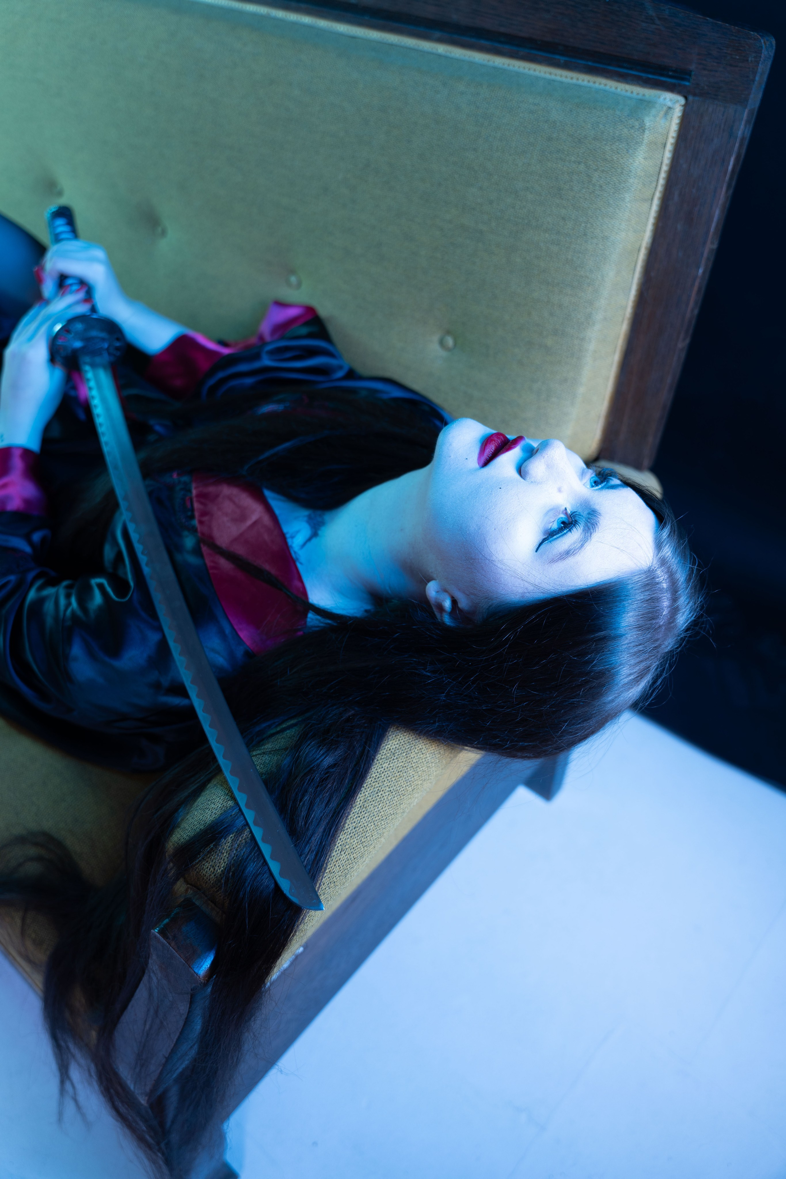 SAMURAI.EXE. Anna Omni — concept photographer and digital artist in Riga, Latvia