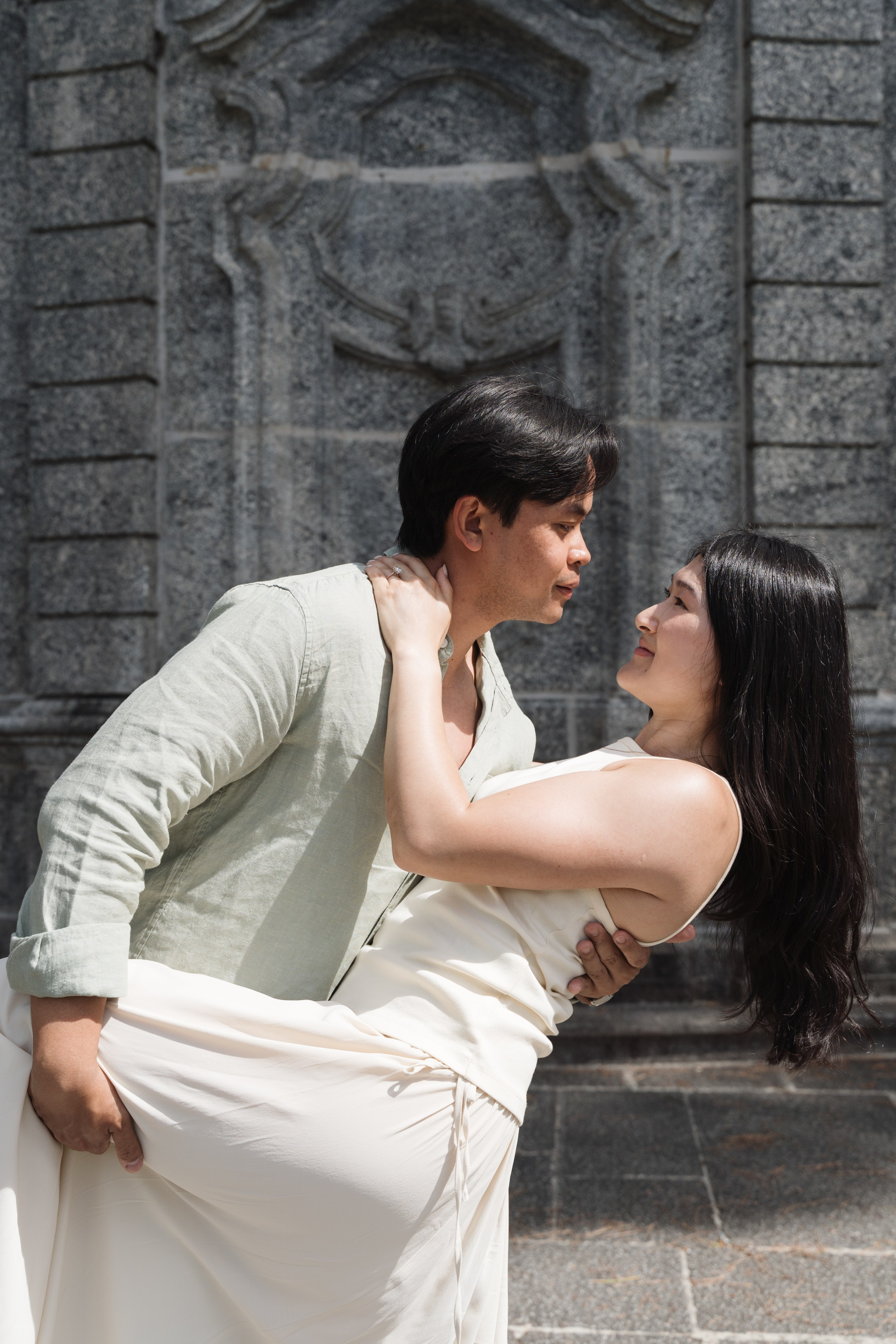Tremezzo Sunrise Proposal. Lake Como Proposal Photographer | Surprise Proposals & Engagements